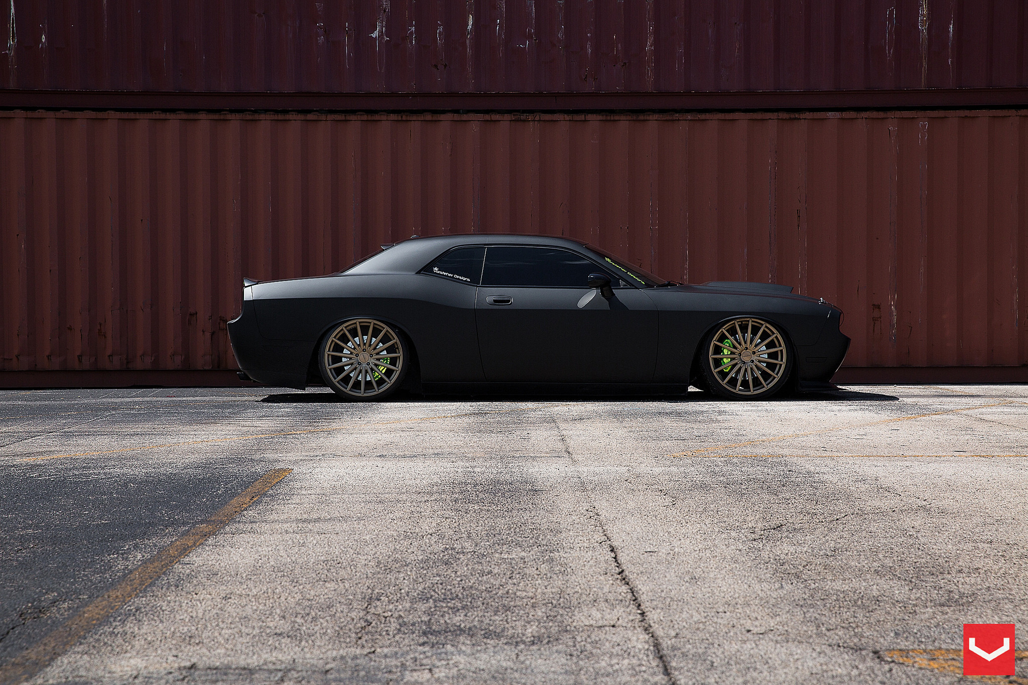 SRT8 Challenger Side View - Photo by Vossen