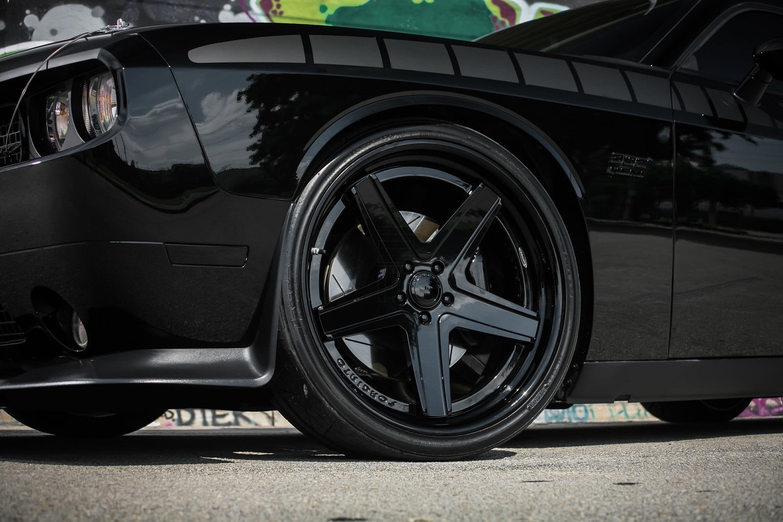 Black Forgiato Custom Wheels - Photo by Exclusive Motoring