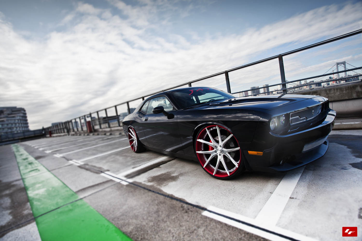 SRT8 Challenger on Lexani Forged Rims - Photo by Lexani