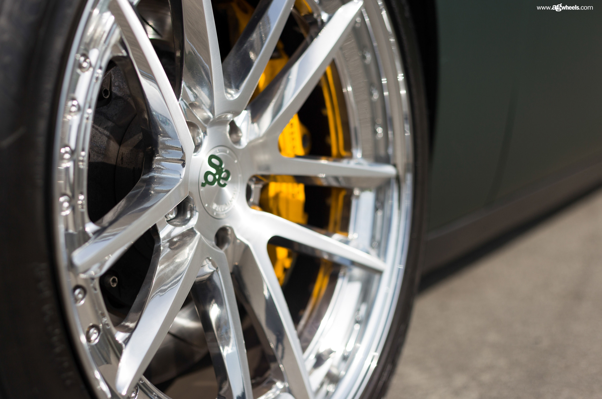 Polished Custom Rims - Photo by Avant Garde