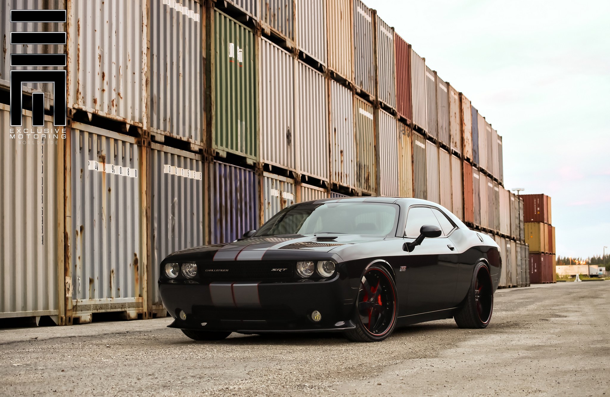 dodge challenger black