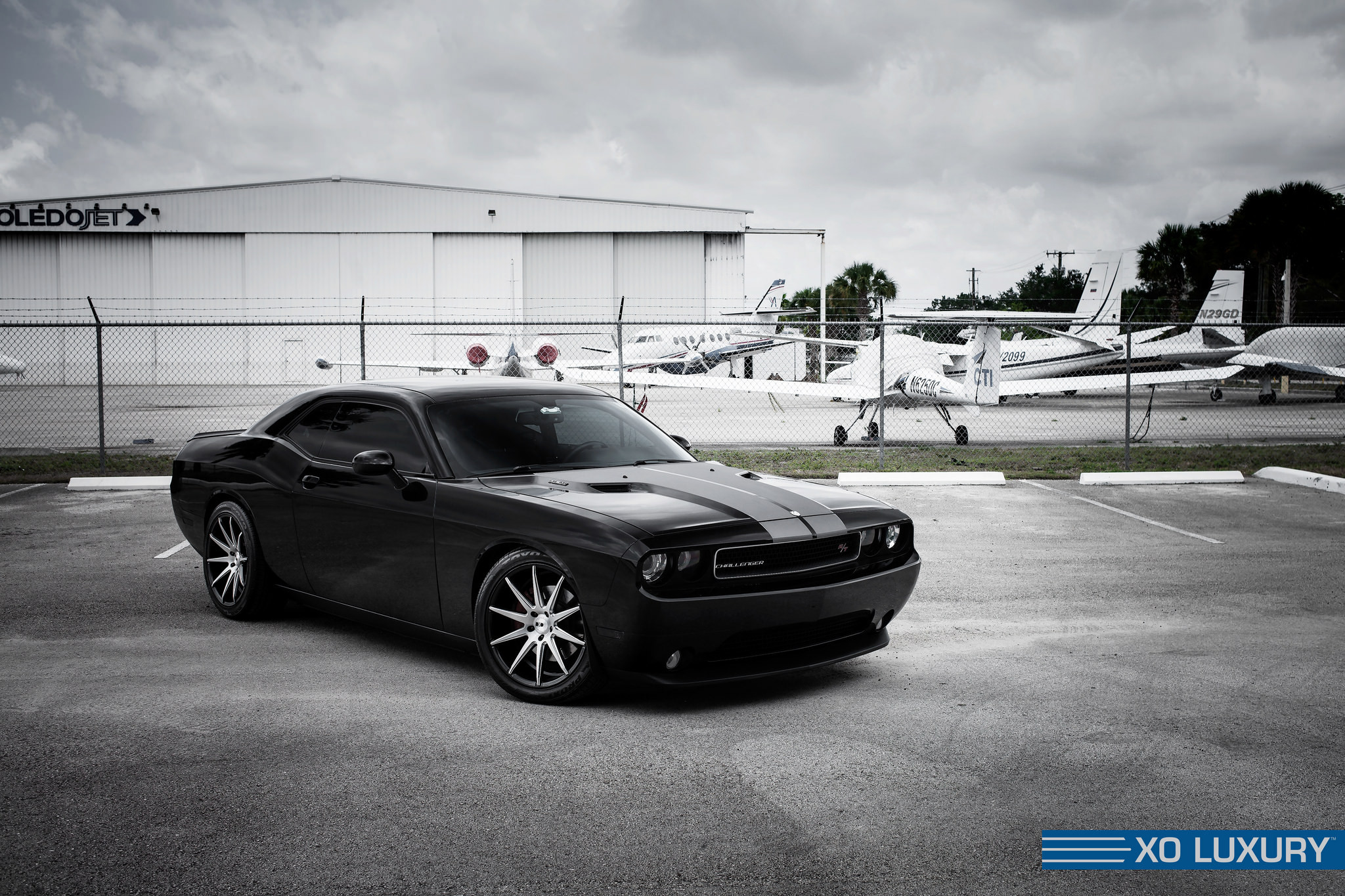Dodge Challenger on XO Luxury Rims - Photo by XO Luxury