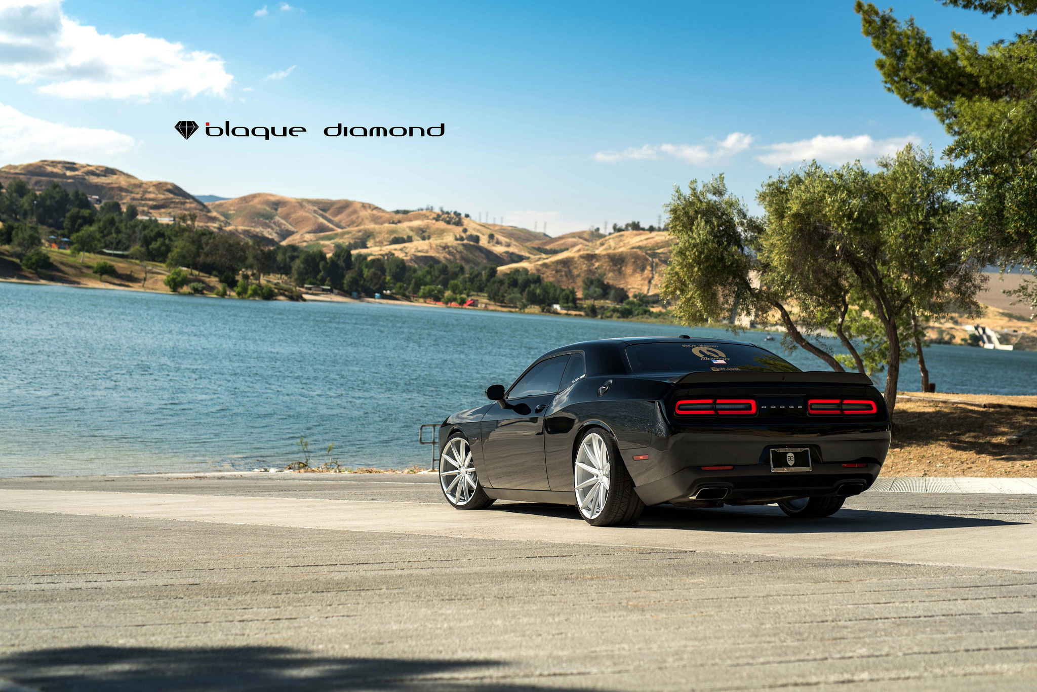 Dodge Challenger Red LED Taillights - Photo by Black Diamond