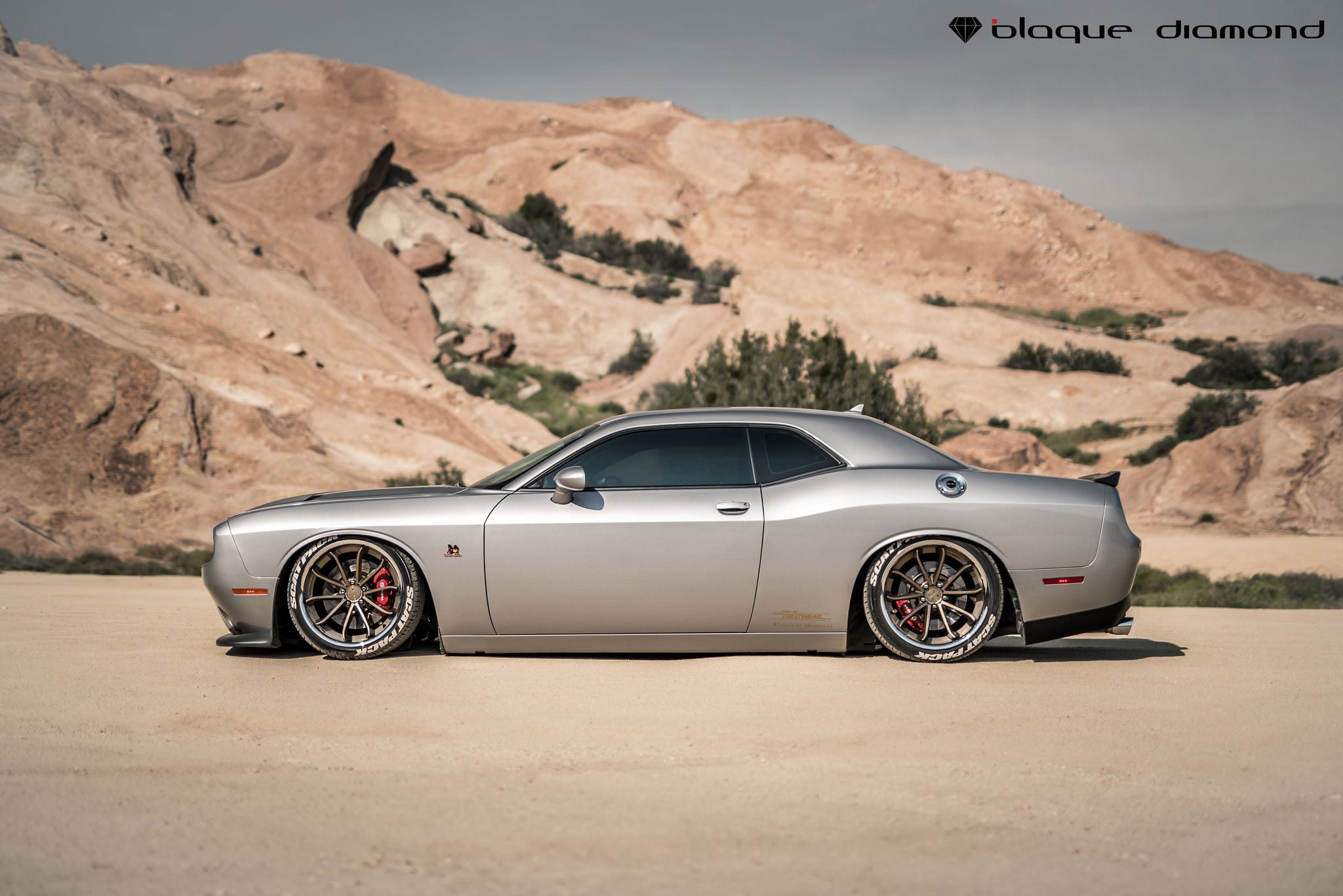 Scat Pack Tire Stickers - Photo by Black Diamond
