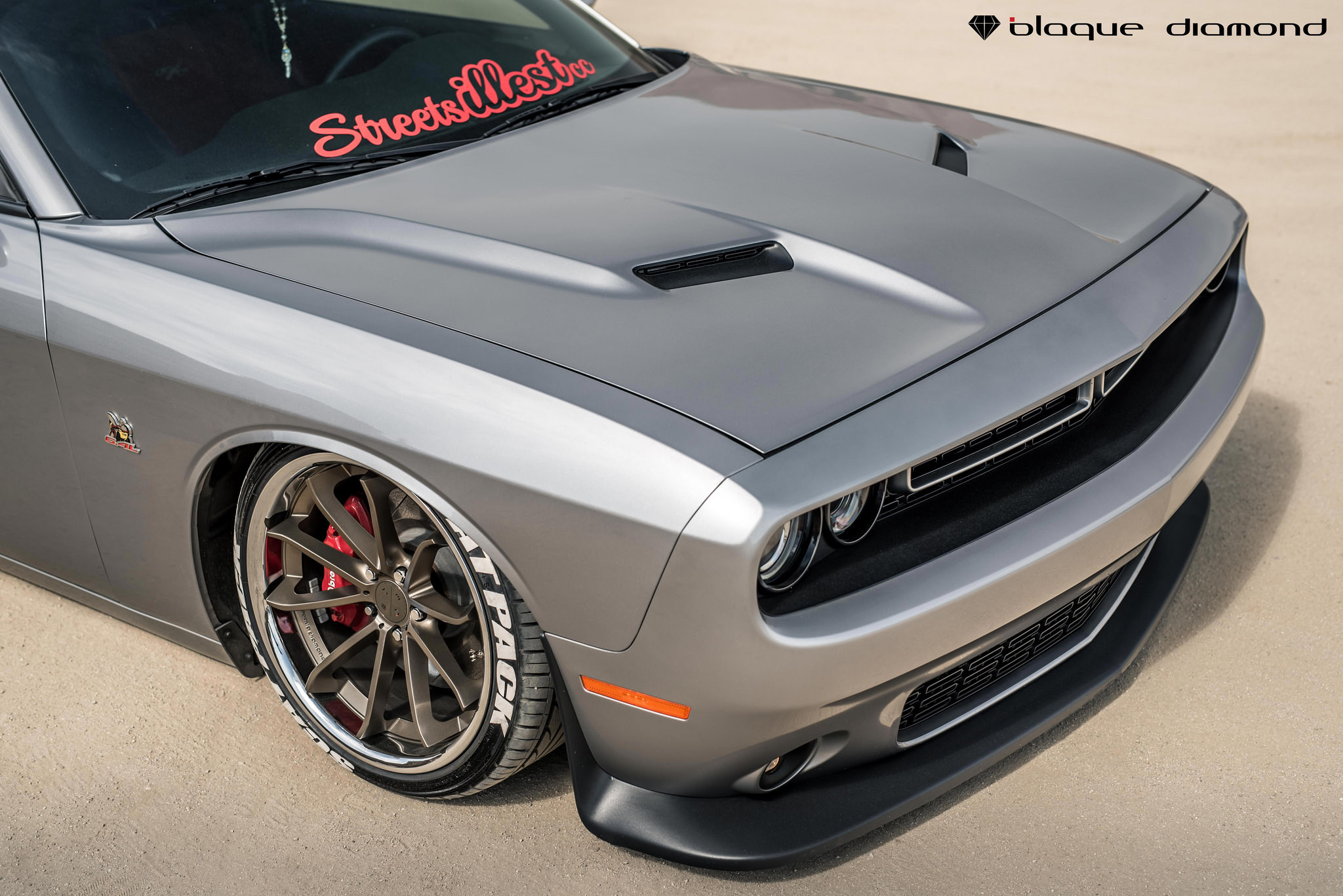 Dodge Challenger Ram Air Hood - Photo by Black Diamond