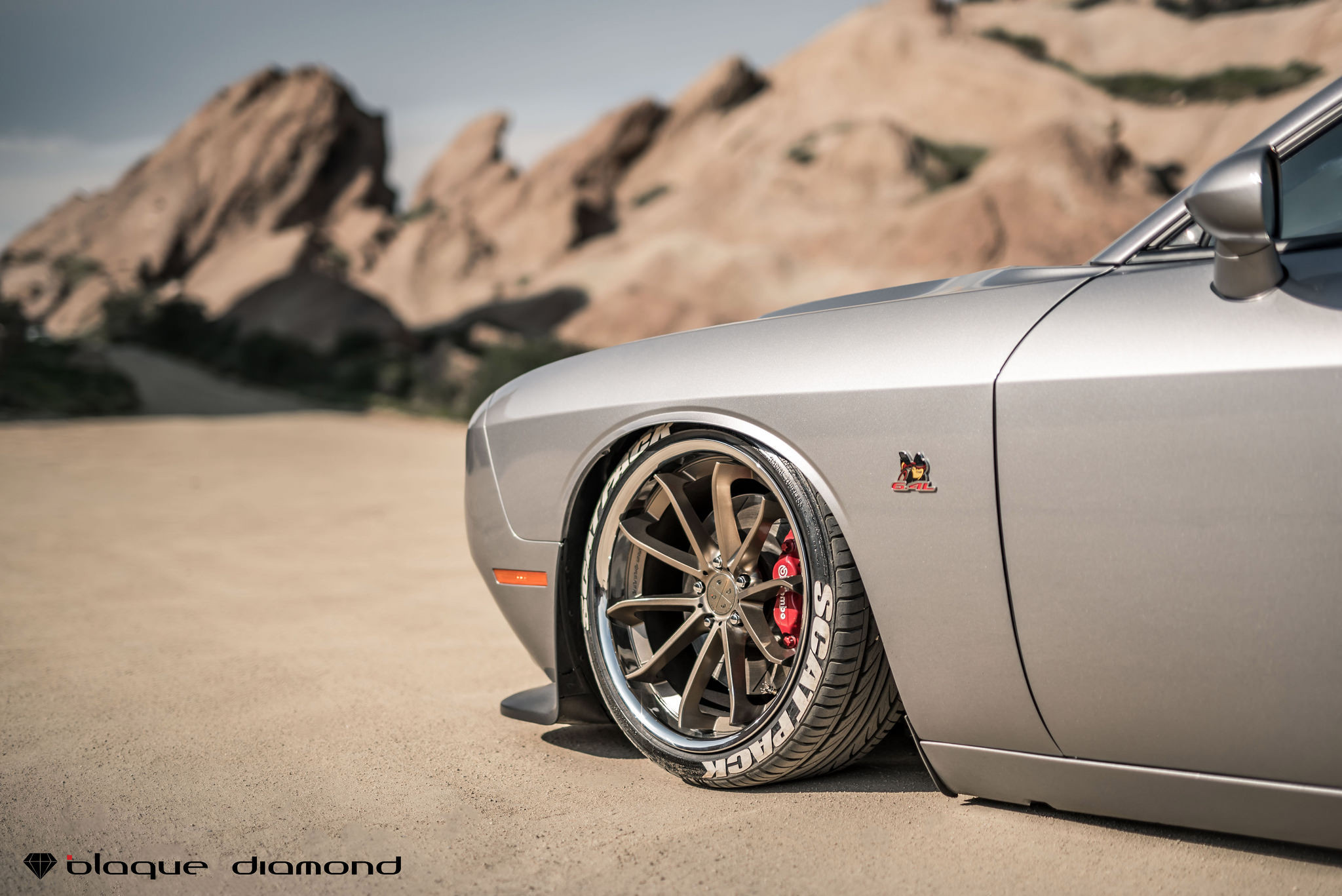 Dodge Challenger Brembo Brakes - Photo by Black Diamond