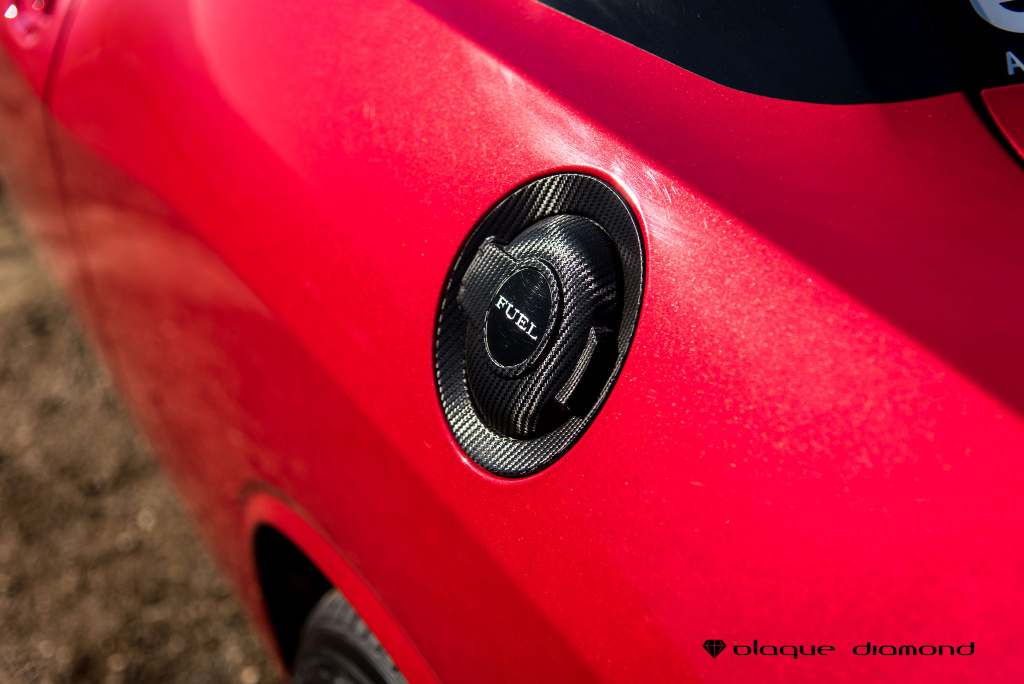 Dodge Challenger Carbon Fiber Gas Cap - Photo by Black Diamond