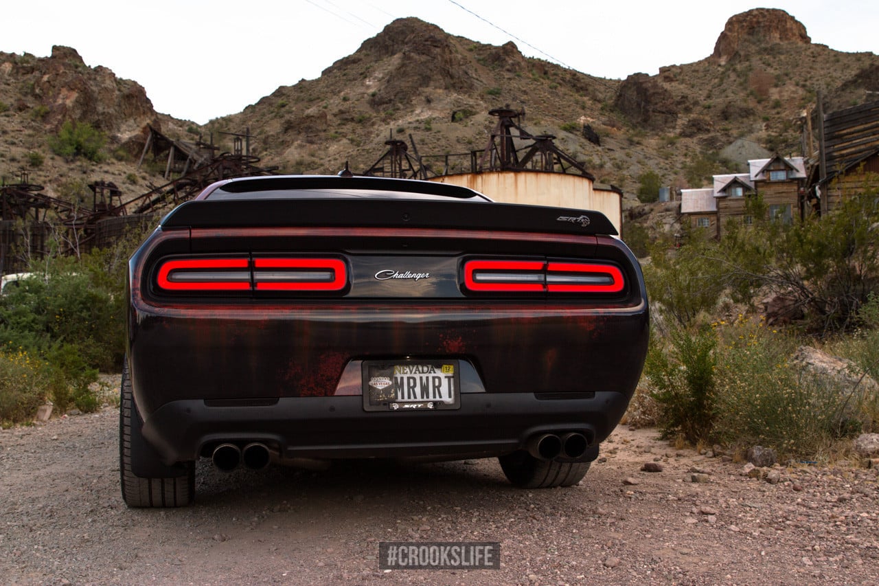 Dodge Challenger SRT with Rear Lip Spoiler - Photo by Jimmy Crook