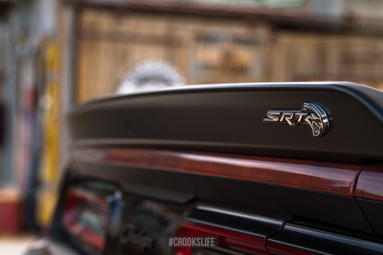 Custom Rear Lip Spoiler on Dodge Challenger - Photo by Jimmy Crook