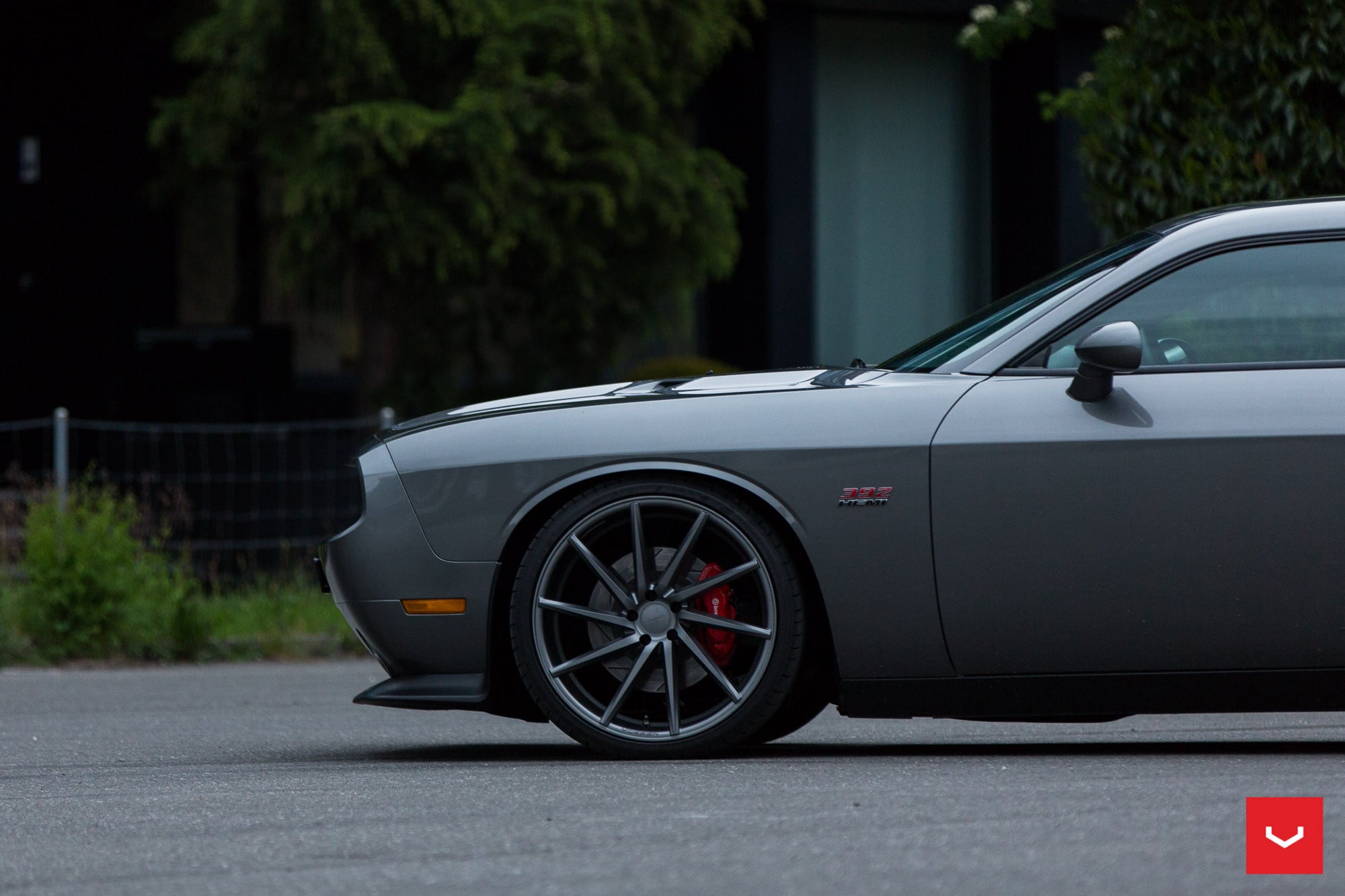 Dodge Challenger Hemi on CVT Vossen Wheels - Photo by Vossen