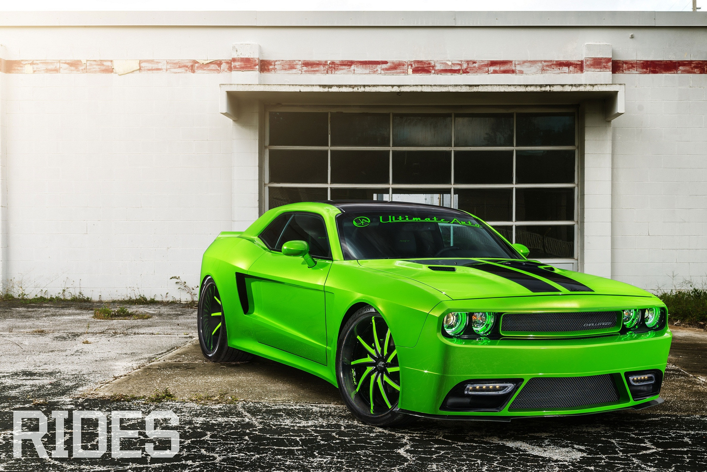 Dodge Chllenger Green Monster - Photo by William Stern
