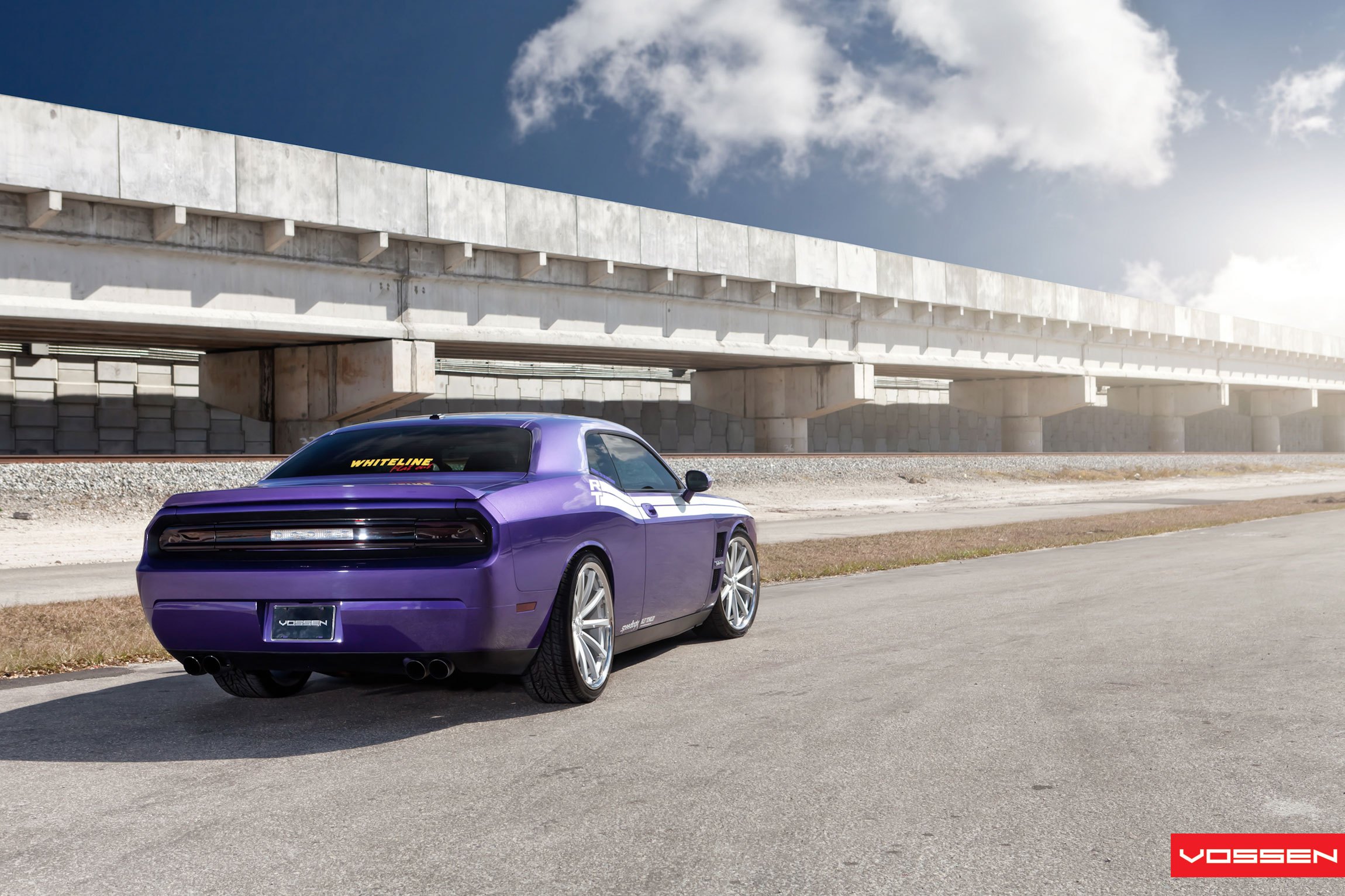 Dodge Challenger srt Purple