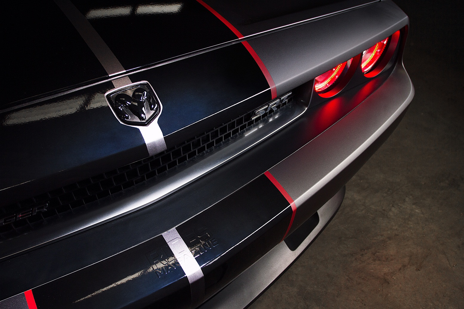 Dodge Challenger logo - Photo by Garrett Wade