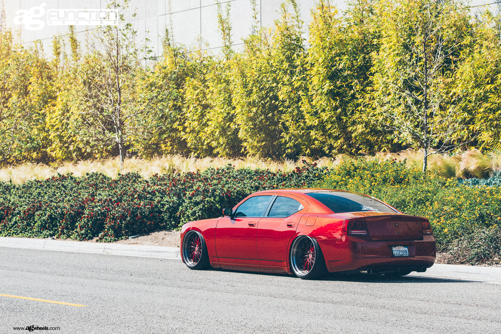 Bagged Dodge Charger - Photo by Avant Garde