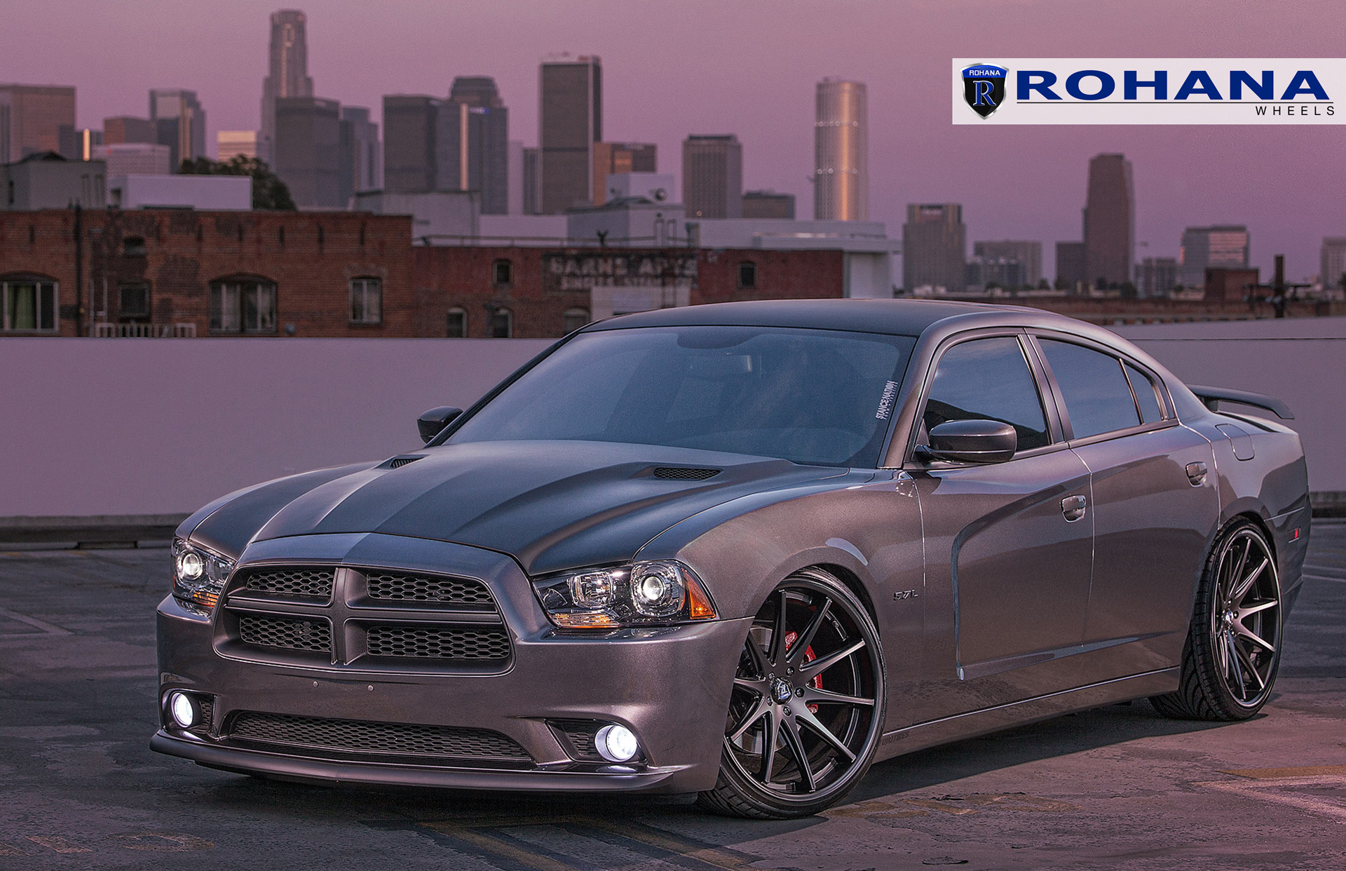 Dodge Charger R/T Performance Hood - Photo by Rohana Wheels