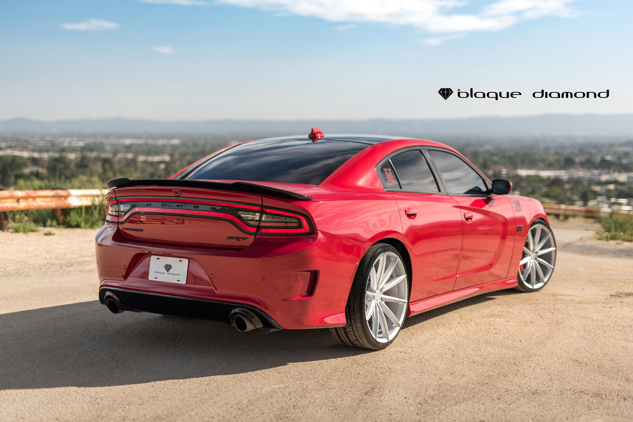 Dodge Charger Black Trunk Lip Spoiler - Photo by Black Diamond
