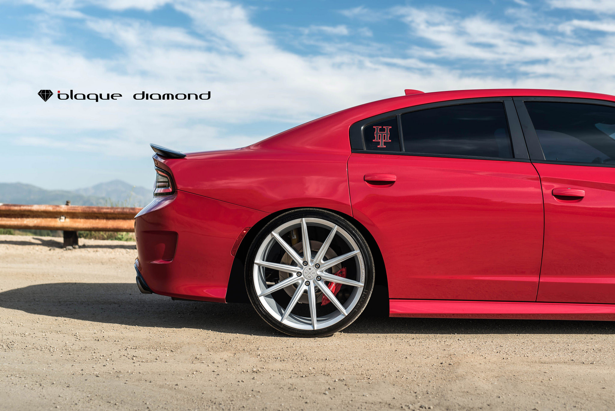 Black Diamond Custom Wheels on Dodge Charger - Photo by Black Diamond