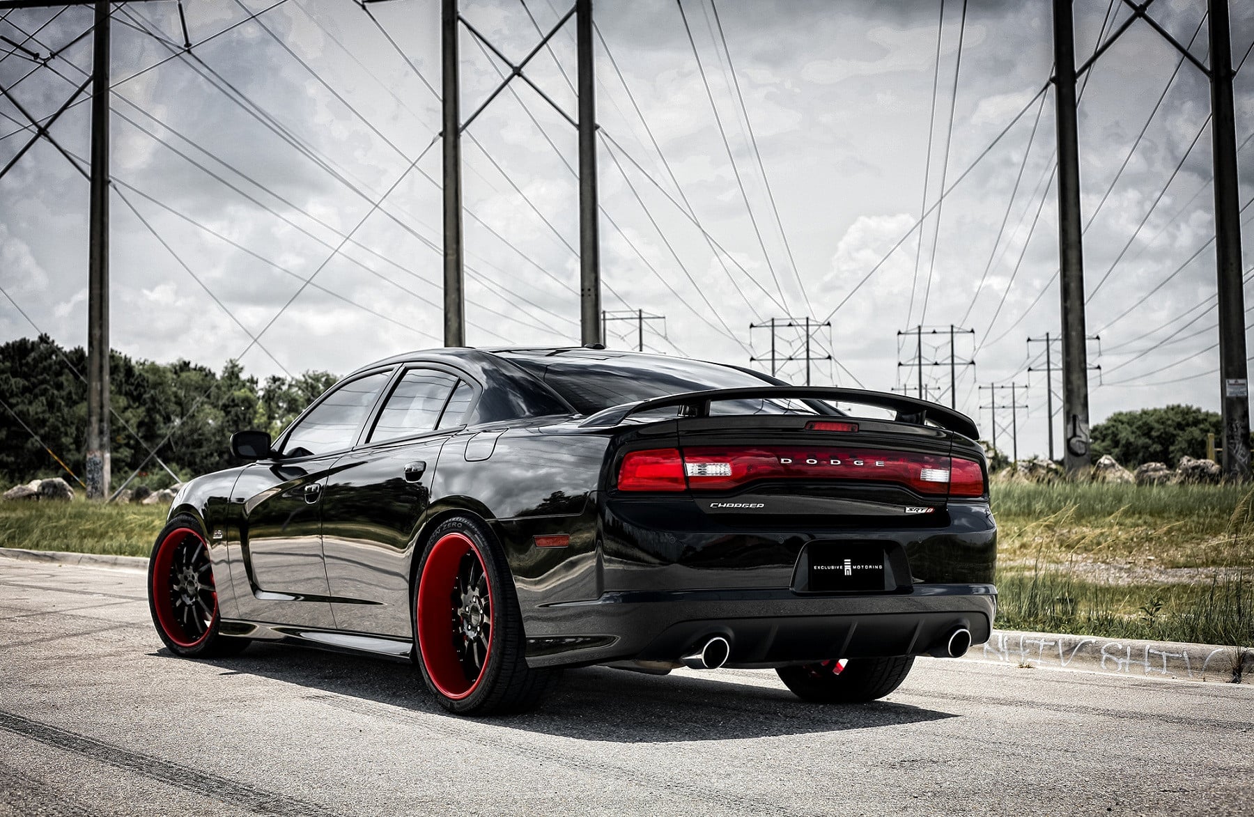 Dodge Charger Factory Style Spoiler - Photo by Vossen