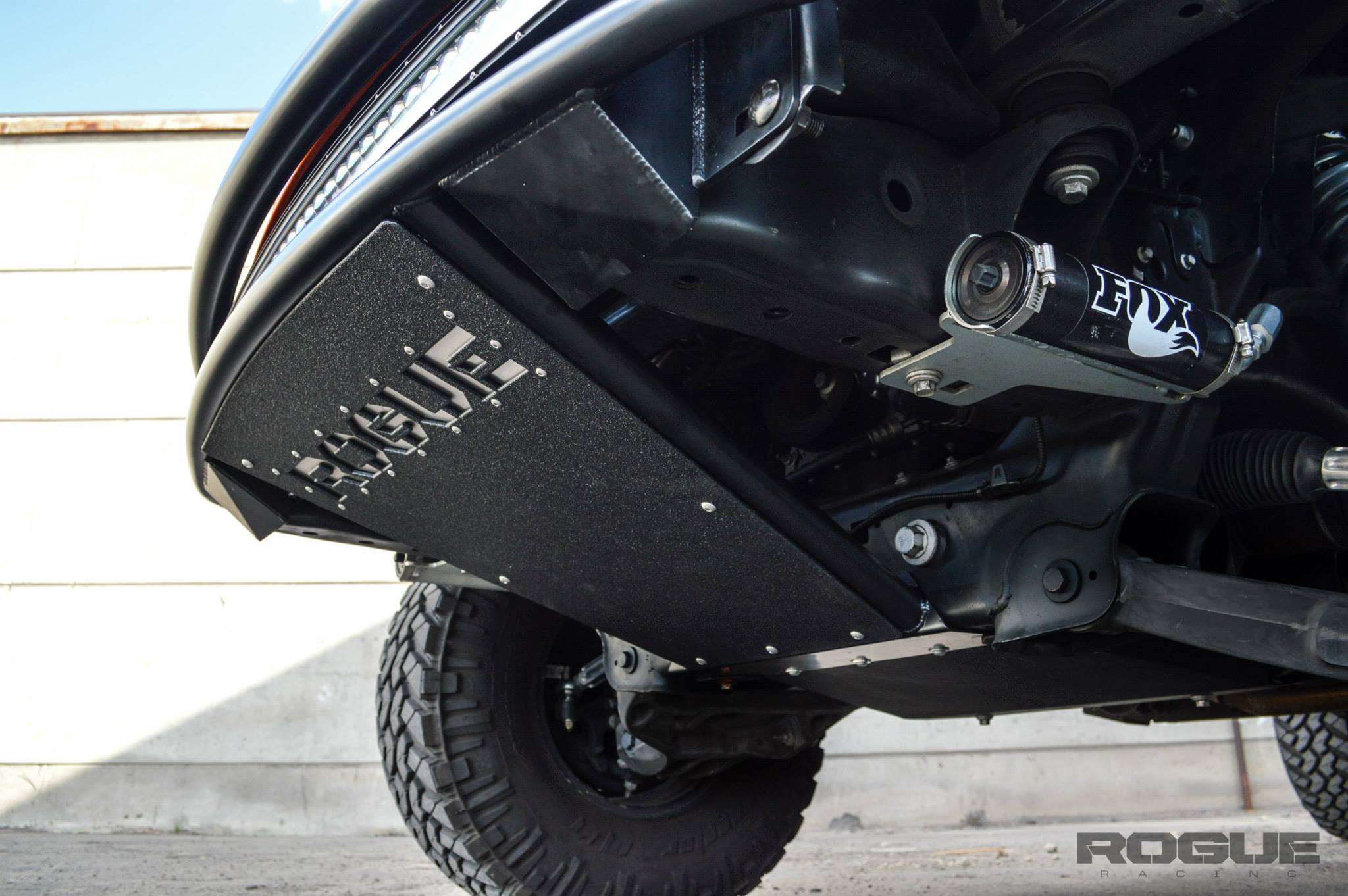 Dodge Ram With Rogue Steel Skid Plate - Photo by BDS suspension