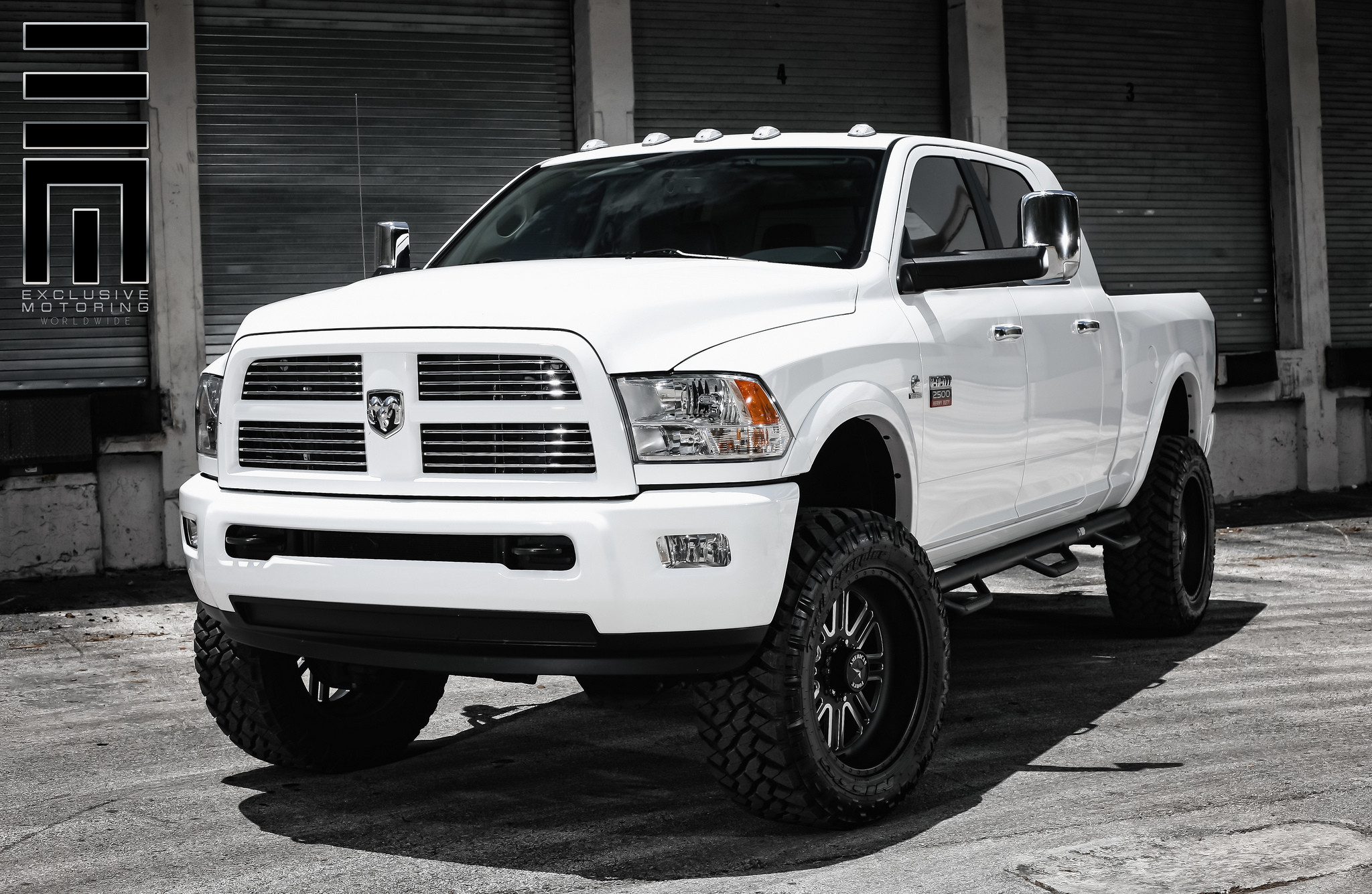 Ram 2500 Mega Cab on American Force Wheels - Photo by Exclusive Motoring
