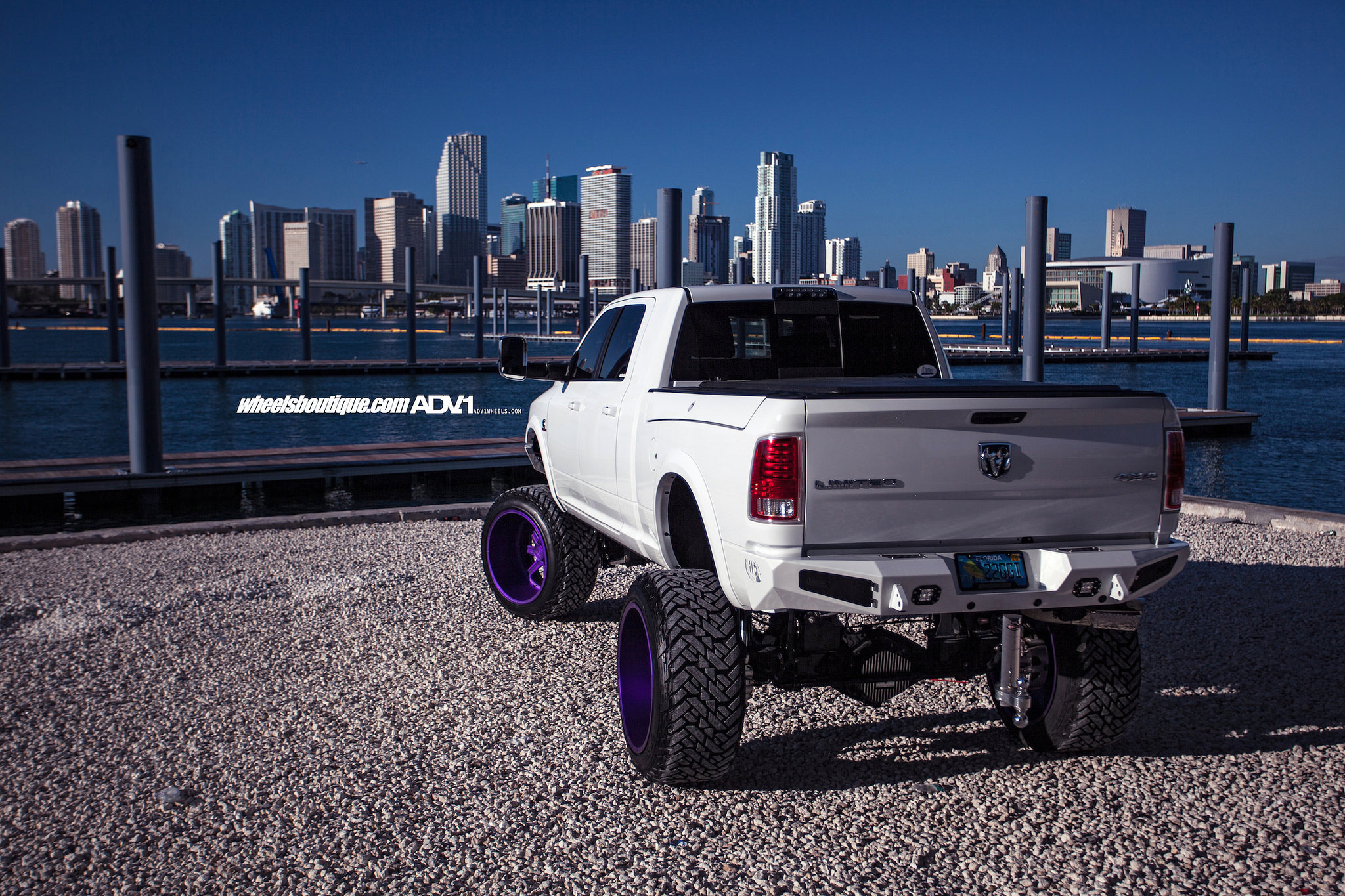 Lifted Dodge Ram Cummins on Big Wheels - Photo by ADV1