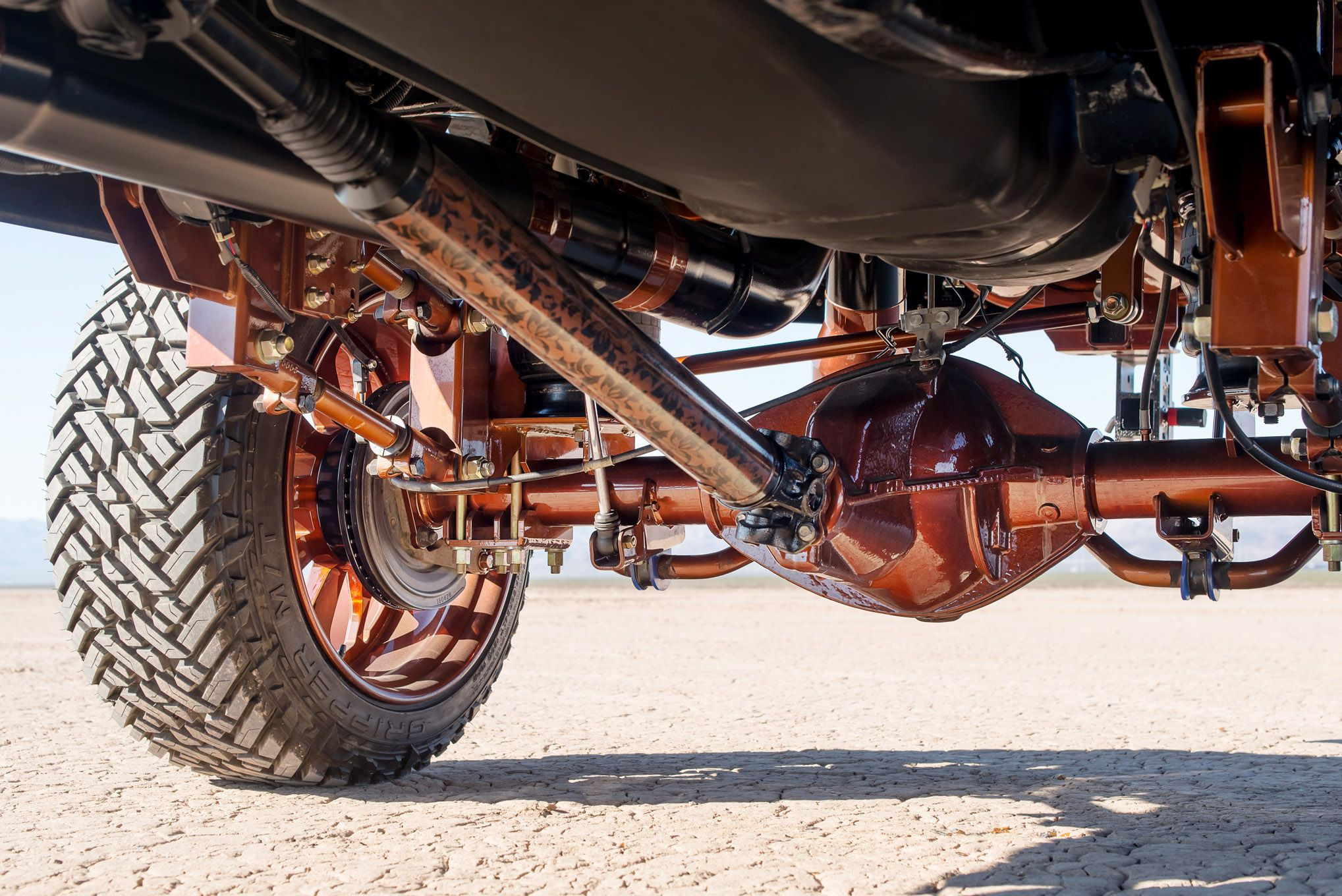 Aftermarket Lift Kit on Custom Dodge Ram - Photo by Eddie Maloney, Glenn Elliott