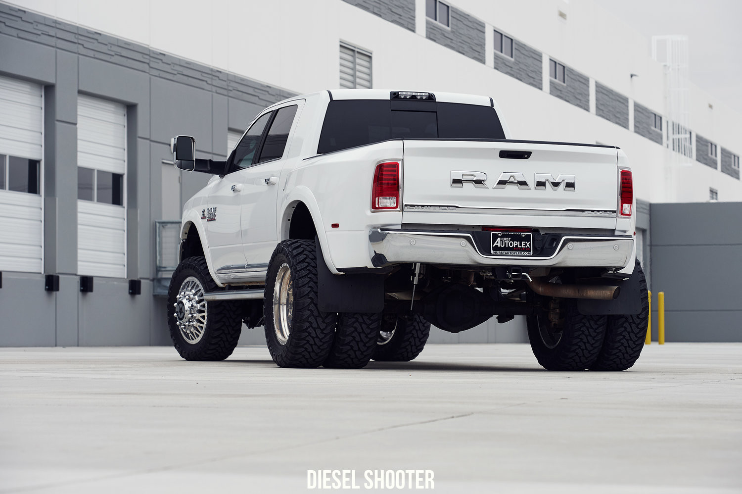 22 Inch American Force Wheels on Lifted Dodge Ram - Photo by Diesel Shooter