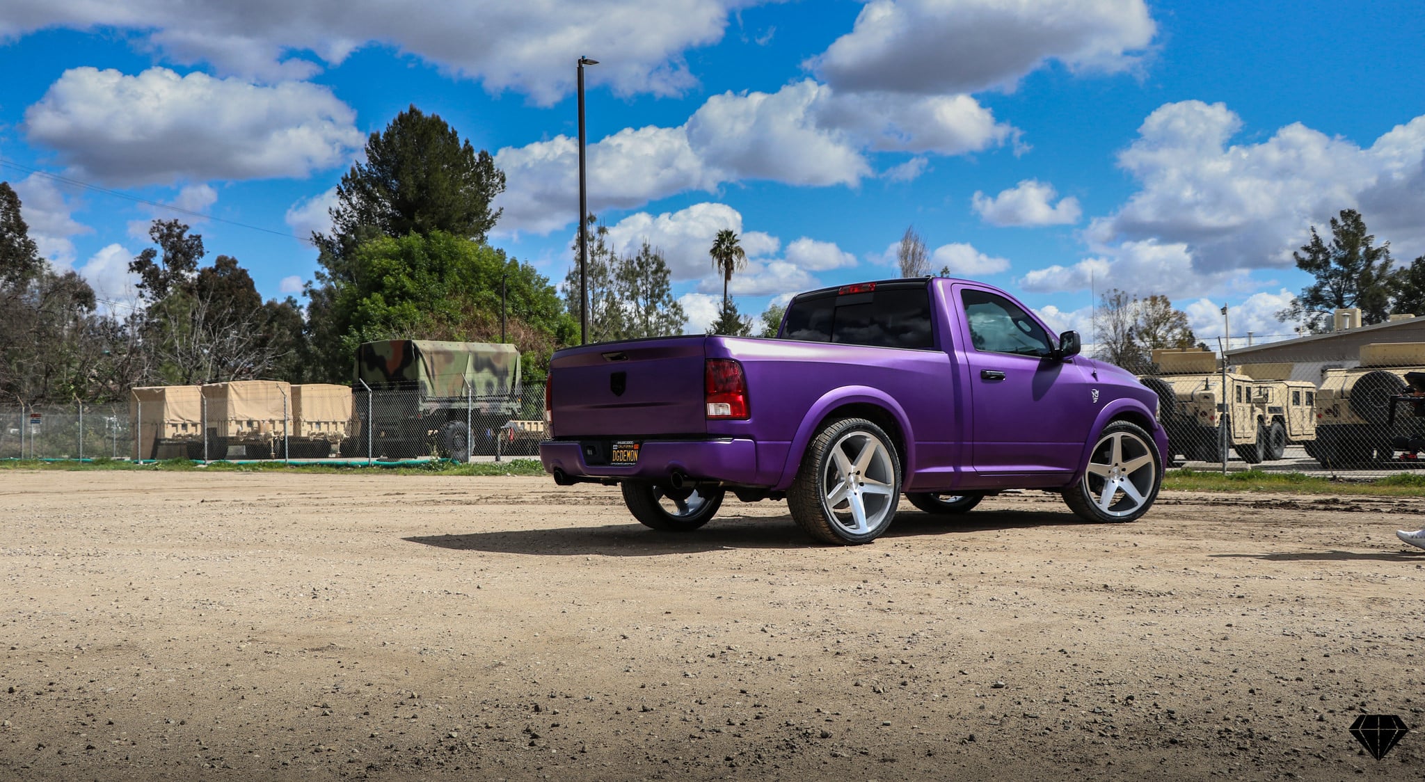 Sensational Matte Purple Paint On Ram Making It Stand Out CARiD sensational-matte-purple-paint-on-ram-making-it-stand-out-carid