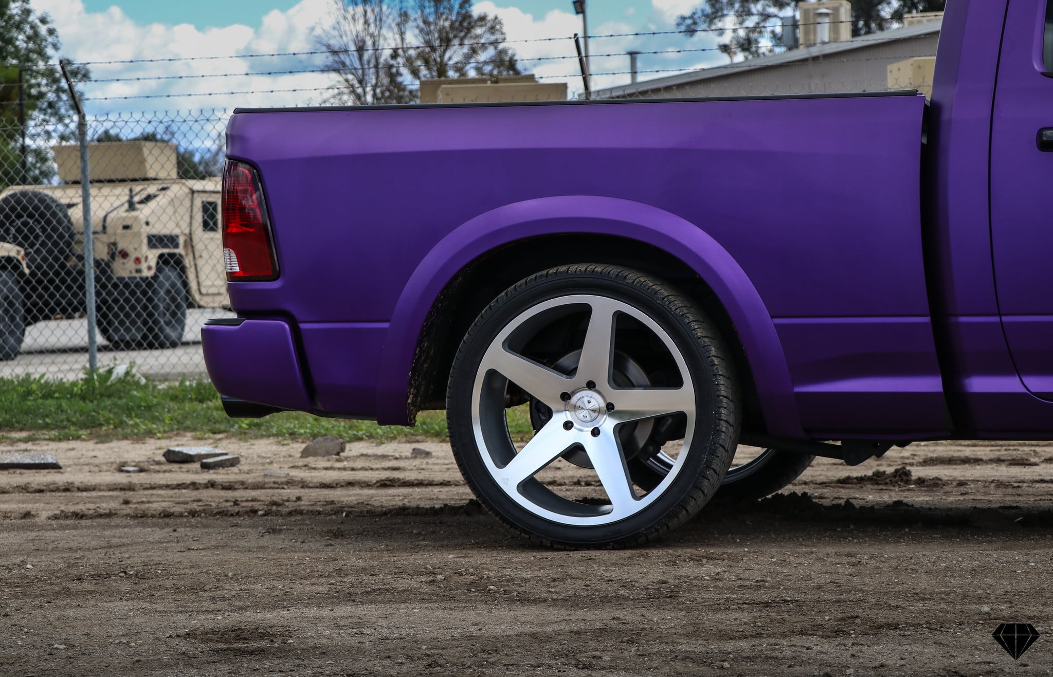 Sensational Matte Purple Paint On Ram Making It Stand Out CARiD sensational-matte-purple-paint-on-ram-making-it-stand-out-carid