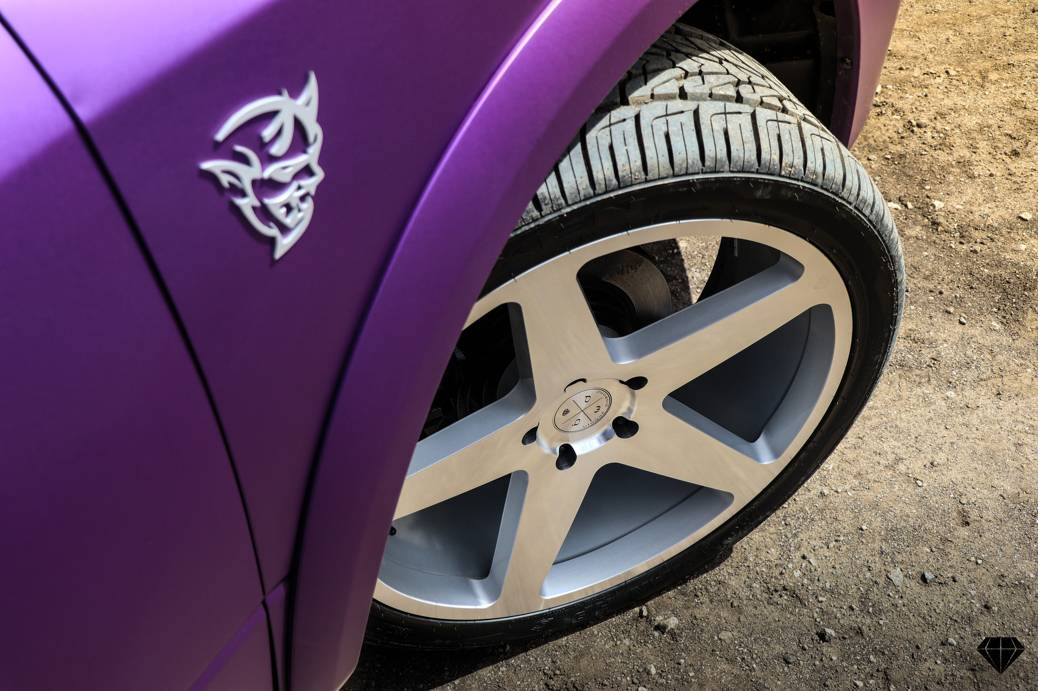 BD 15 Blaque Diamond Wheels on Custom Dodge Ram - Photo by Blaque Diamond Wheels
