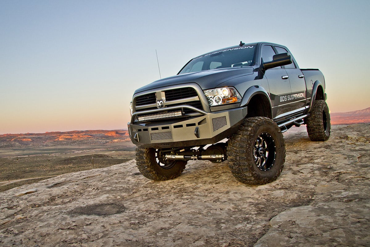 Ram Truck With Off-road Tires - Photo by BDS Suspensions