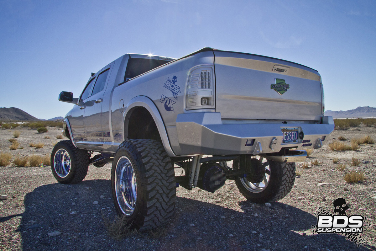 Lifted Dodge Ram Rear View - Photo by BDS Suspensions