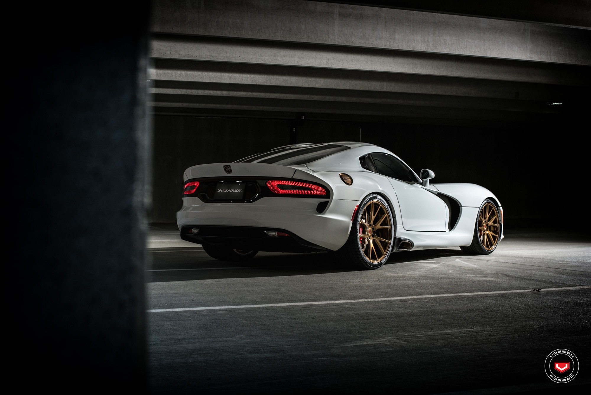 Dodge Viper Smoked Taillights - Photo by Vossen