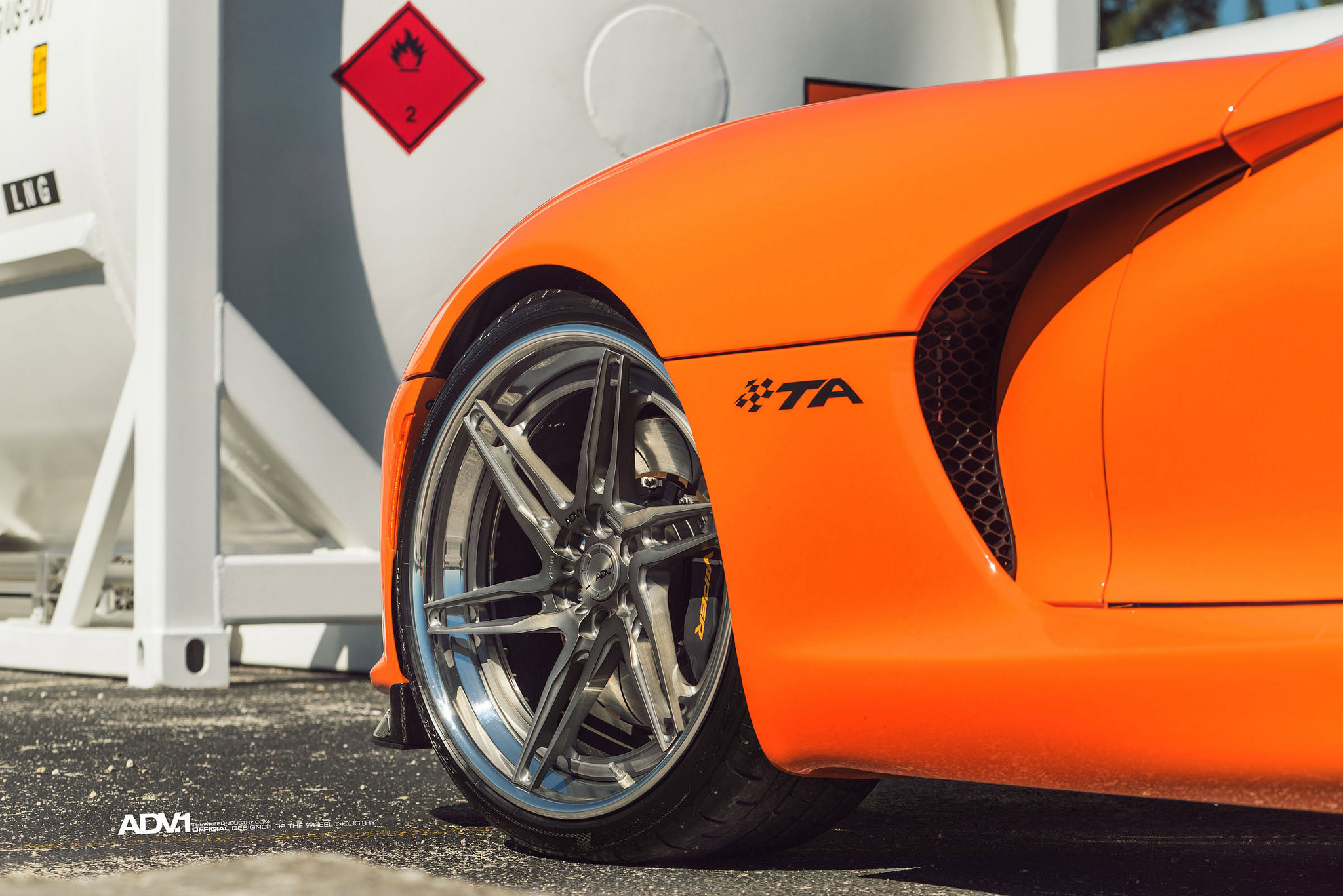 ADV Custom Wheels on Dodge Viper - Photo by ADV.1