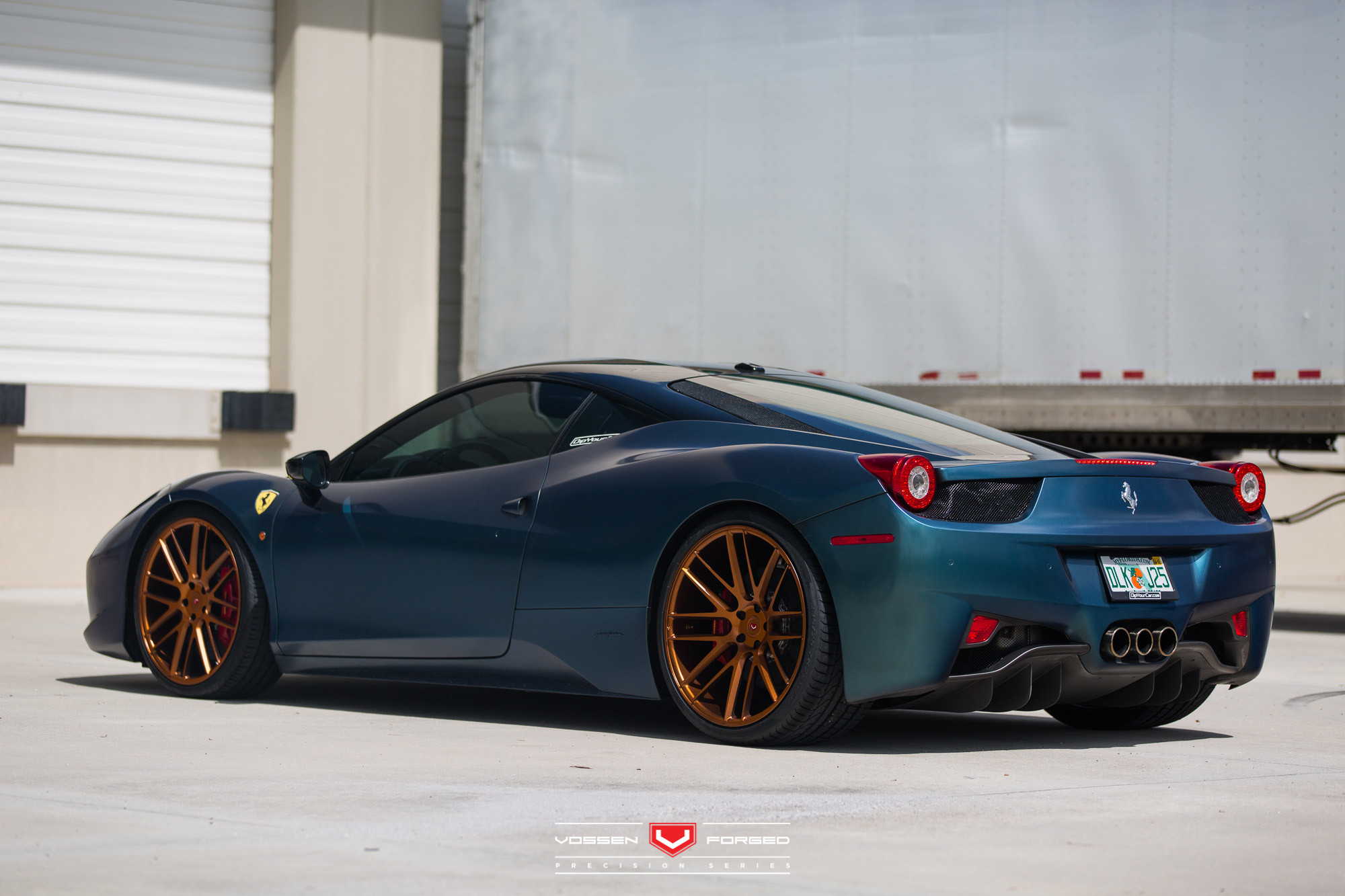 Ferrari 458 with VPS Series Forged Vossen Rims - Photo by Vossen