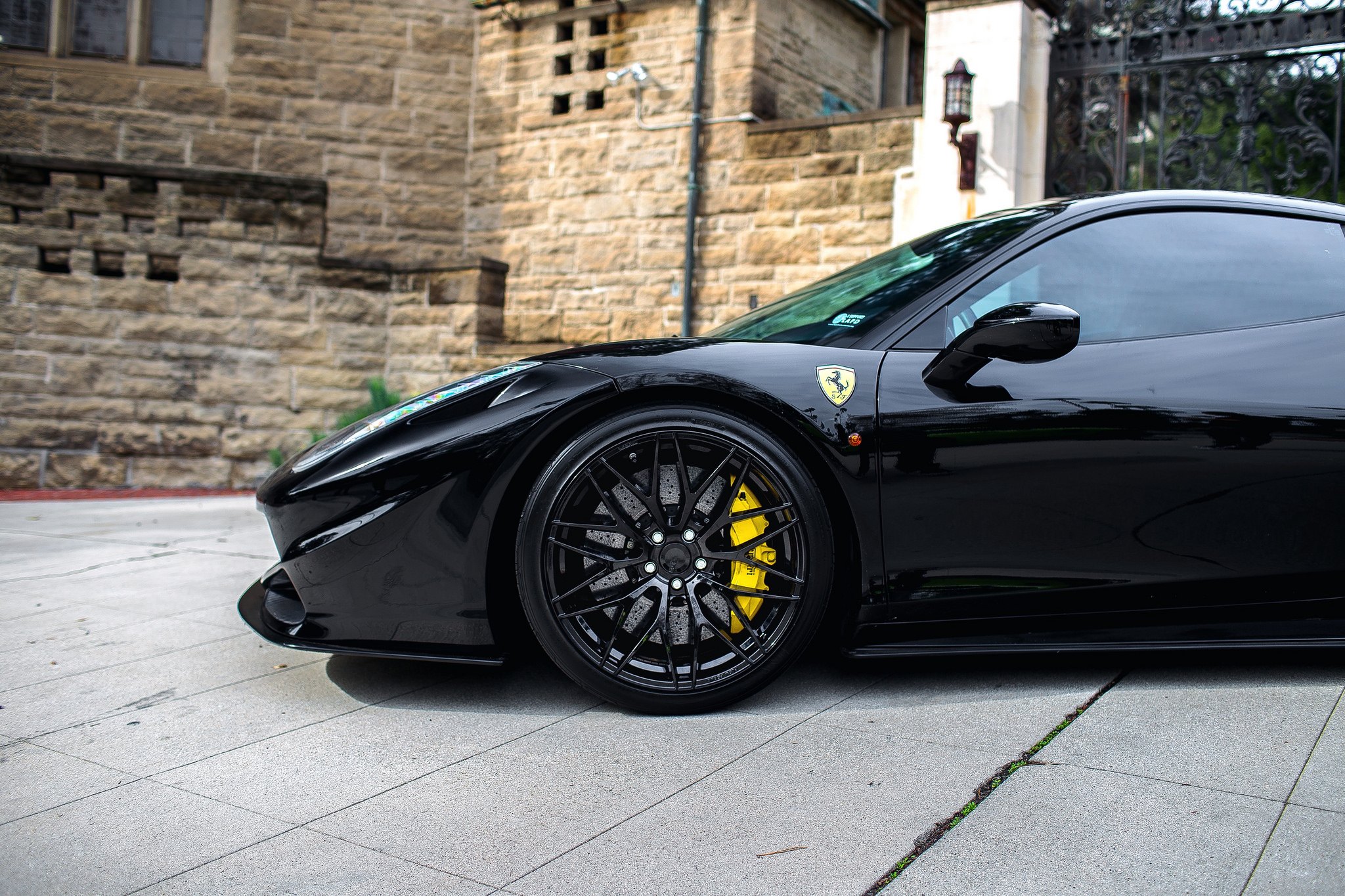 Ferrari 458 Italia Black Tuning