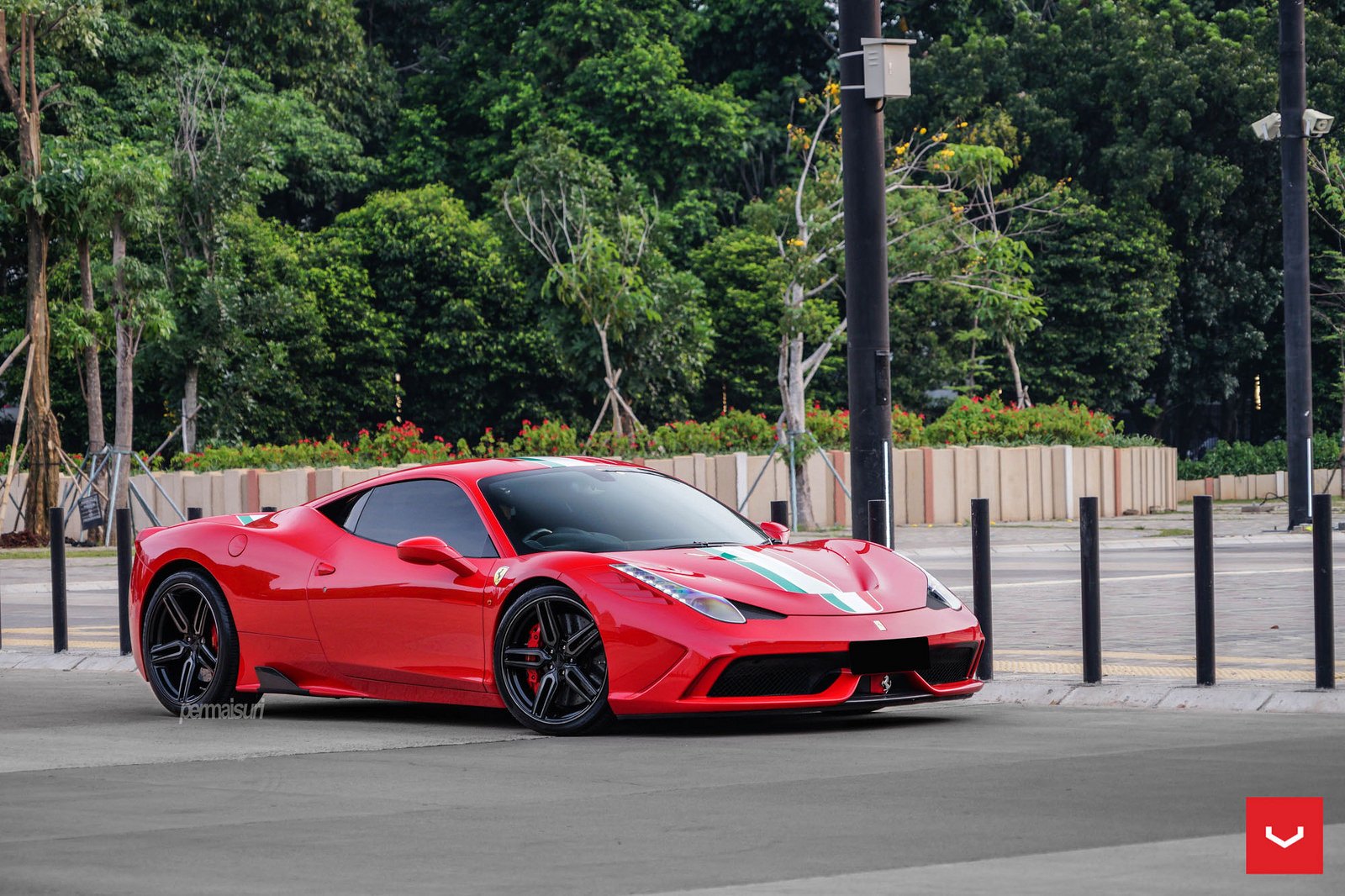 Ferrari 458 speciale a Red