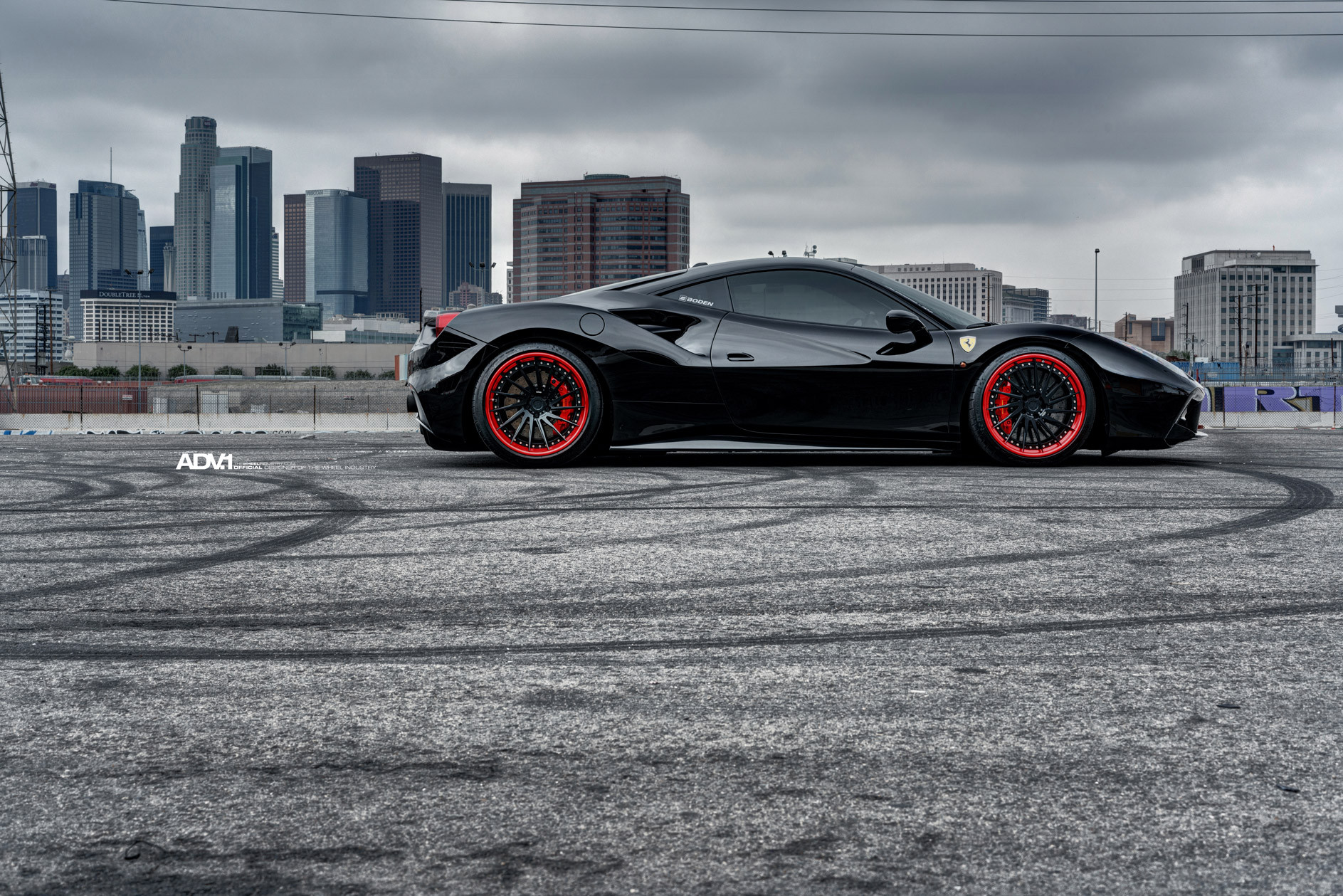 Lowered Ferrari 488 With Sport Suspension - Photo by ADV.1