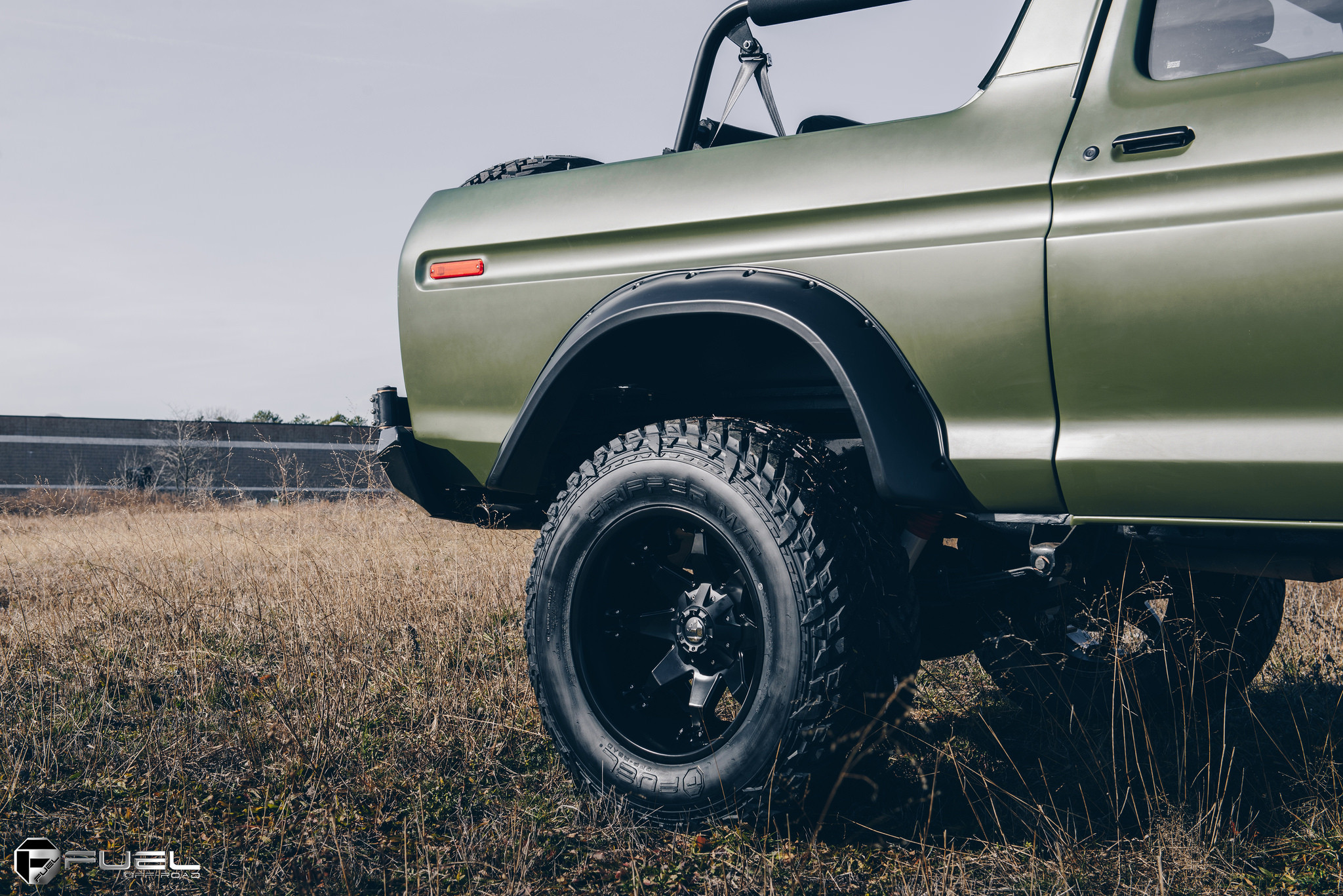 Ford Bronco on Fuel Offroad Gripper Tires - Photo by Fuel Offroad