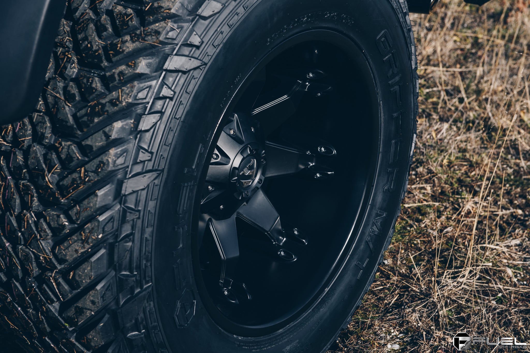 Matte Black Fuel Offroad Boost Rims on Ford Bronco - Photo by Fuel Offroad
