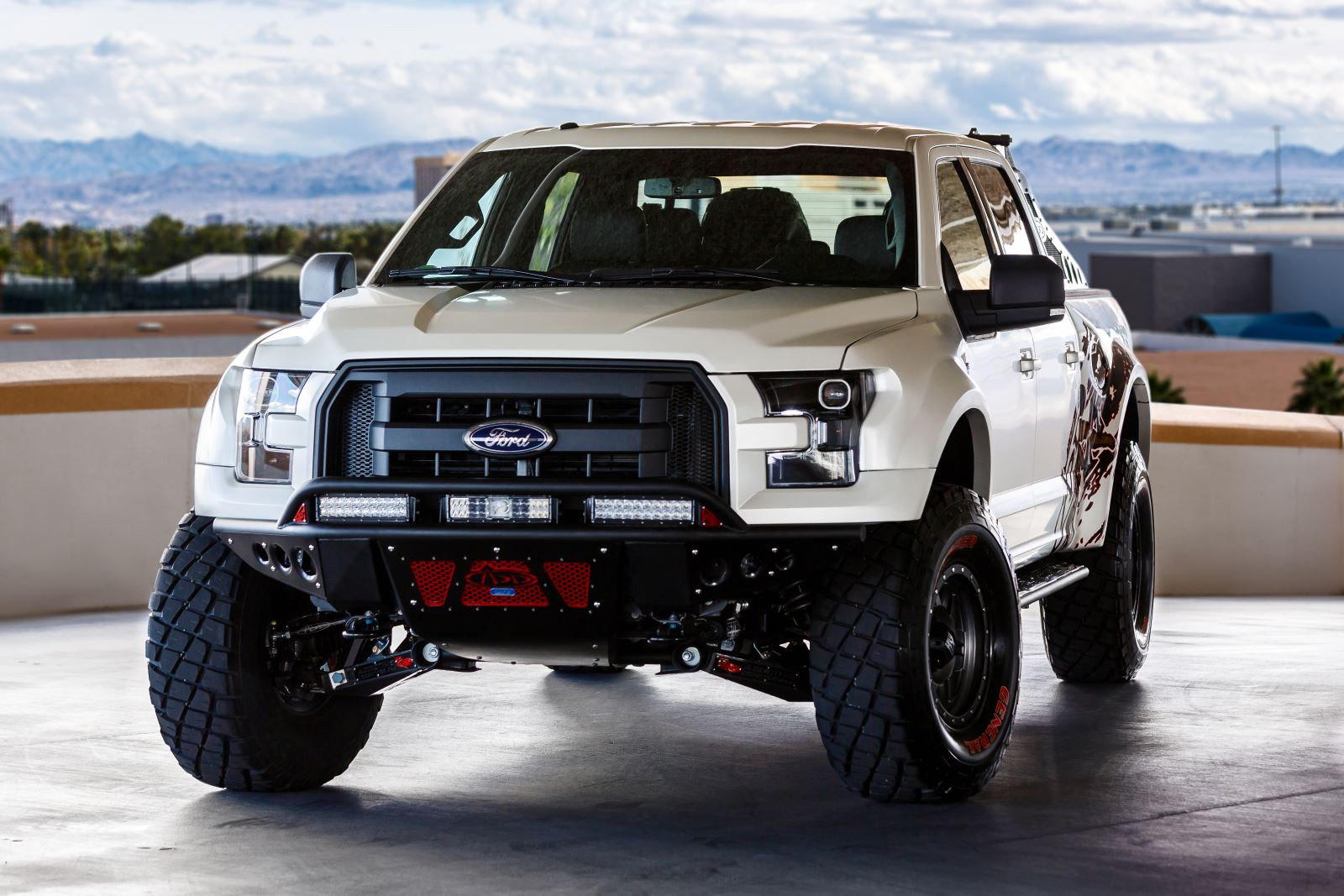 Ford F150 With a Wide Stance - Photo by ADD