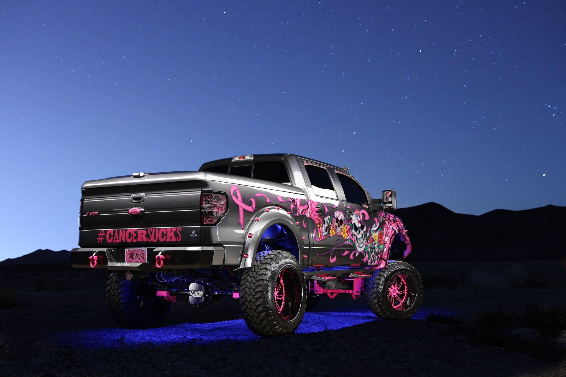 Custom Artworks on Ford F150 - Photo by Brian McGee