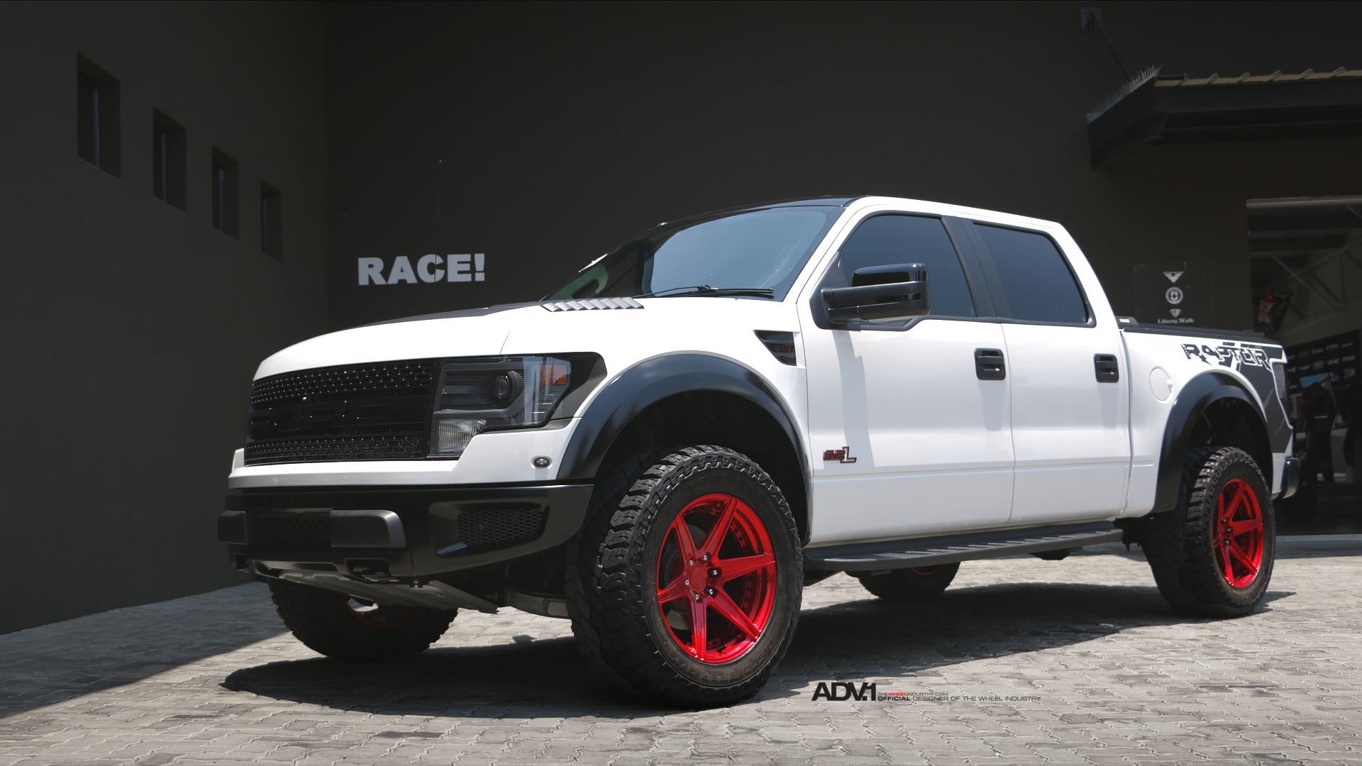Ford Raptor Supercrew With Custom Offroad Wheels - Photo by ADV.1