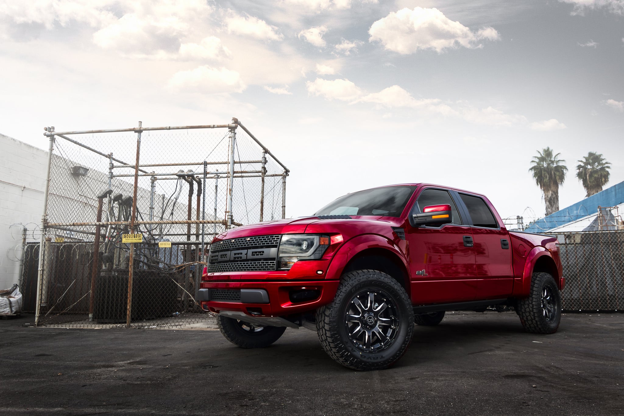 Super Clean First Gen Raptor on Black Rhino Off-road Wheels - Photo by Black Rhino