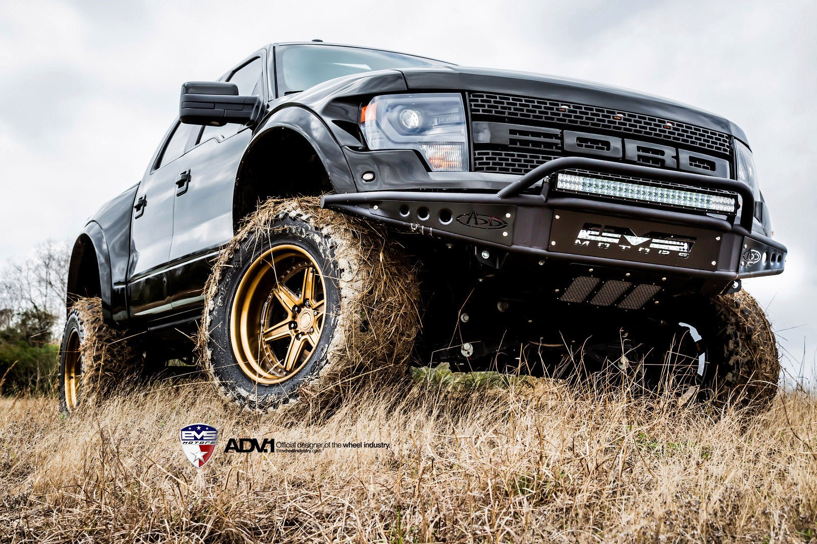 Raptor With Addictive Desert Designs Prerunner Bumper - Photo by ADV.1