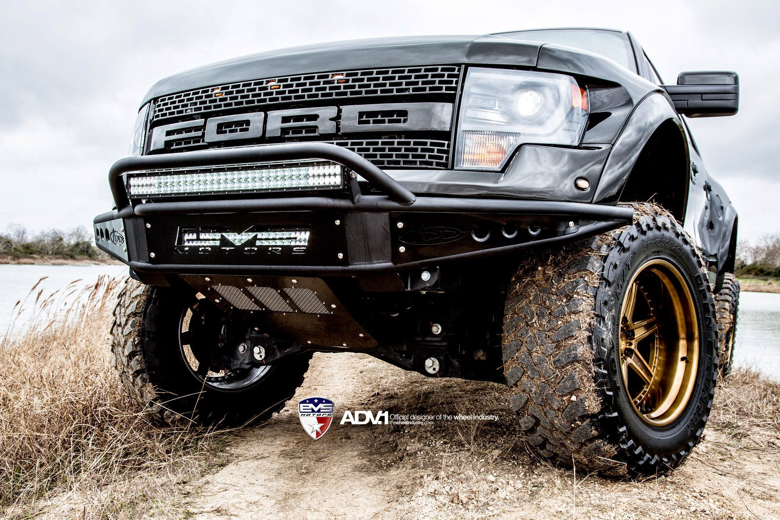 ADV.1 Off-road Wheels on F150 Raptor - Photo by ADV.1