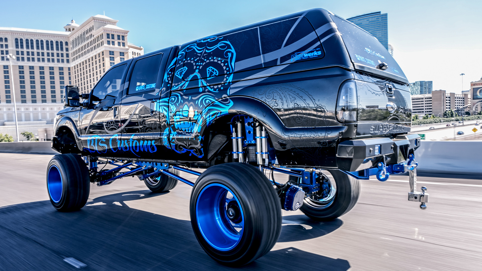 Custom Lifted F250 on American Force Rims - Photo by American Force
