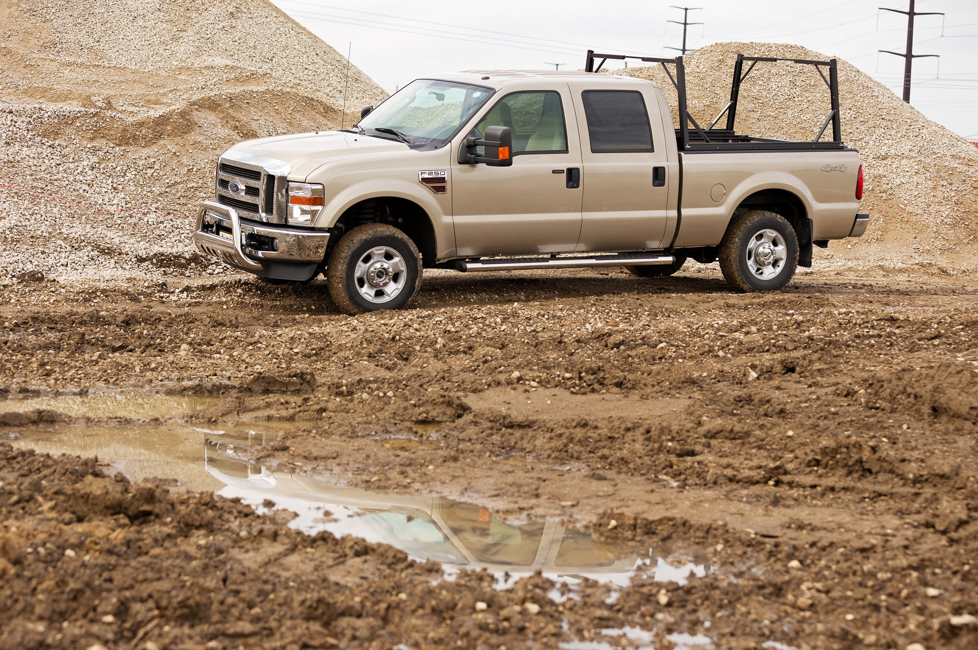 Ford F-250 Stainless Steel Bull Bar - Photo by Dee Zee