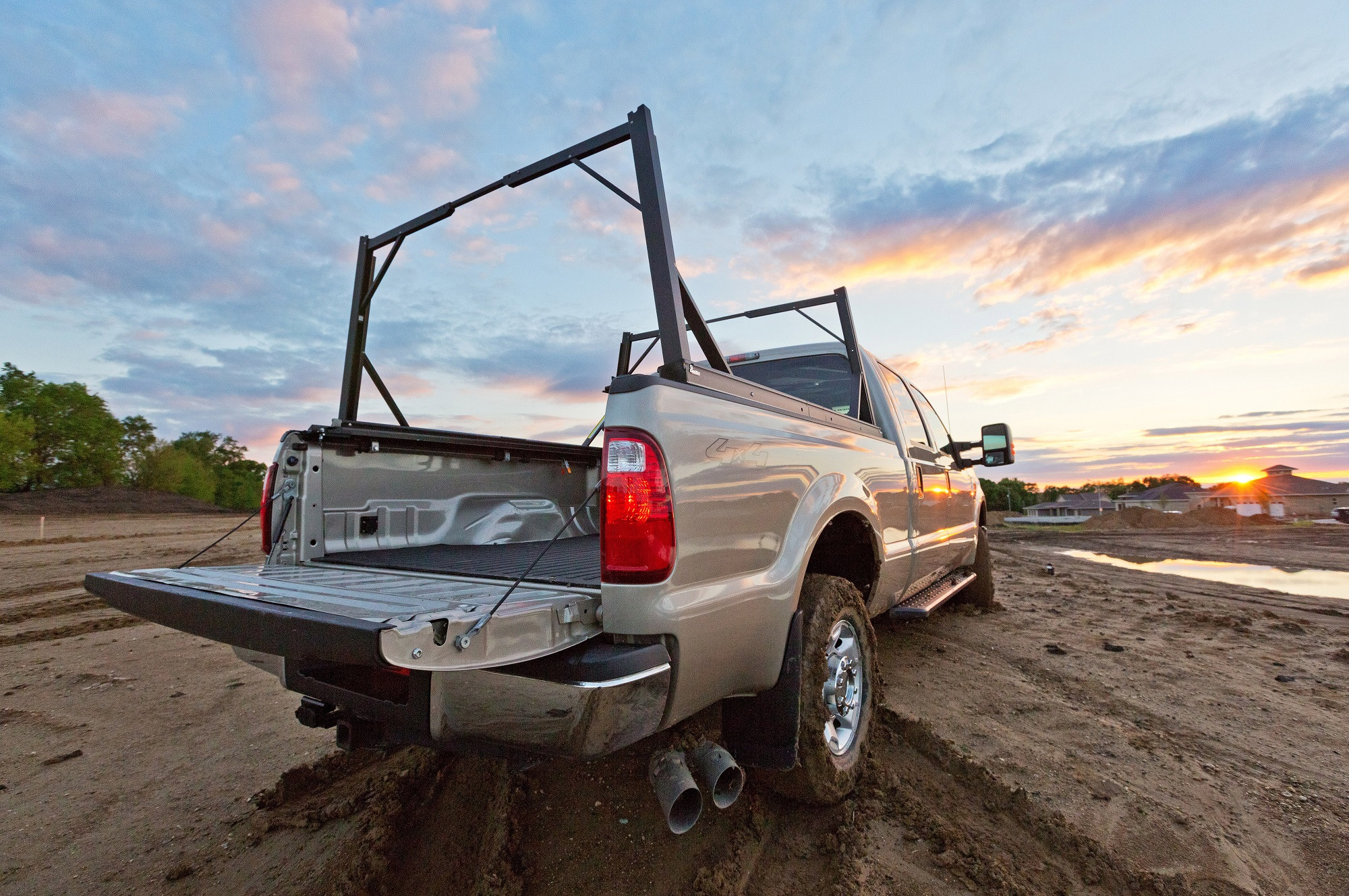 Ford F-250 With Opened Tailgate - Photo by Dee Zee