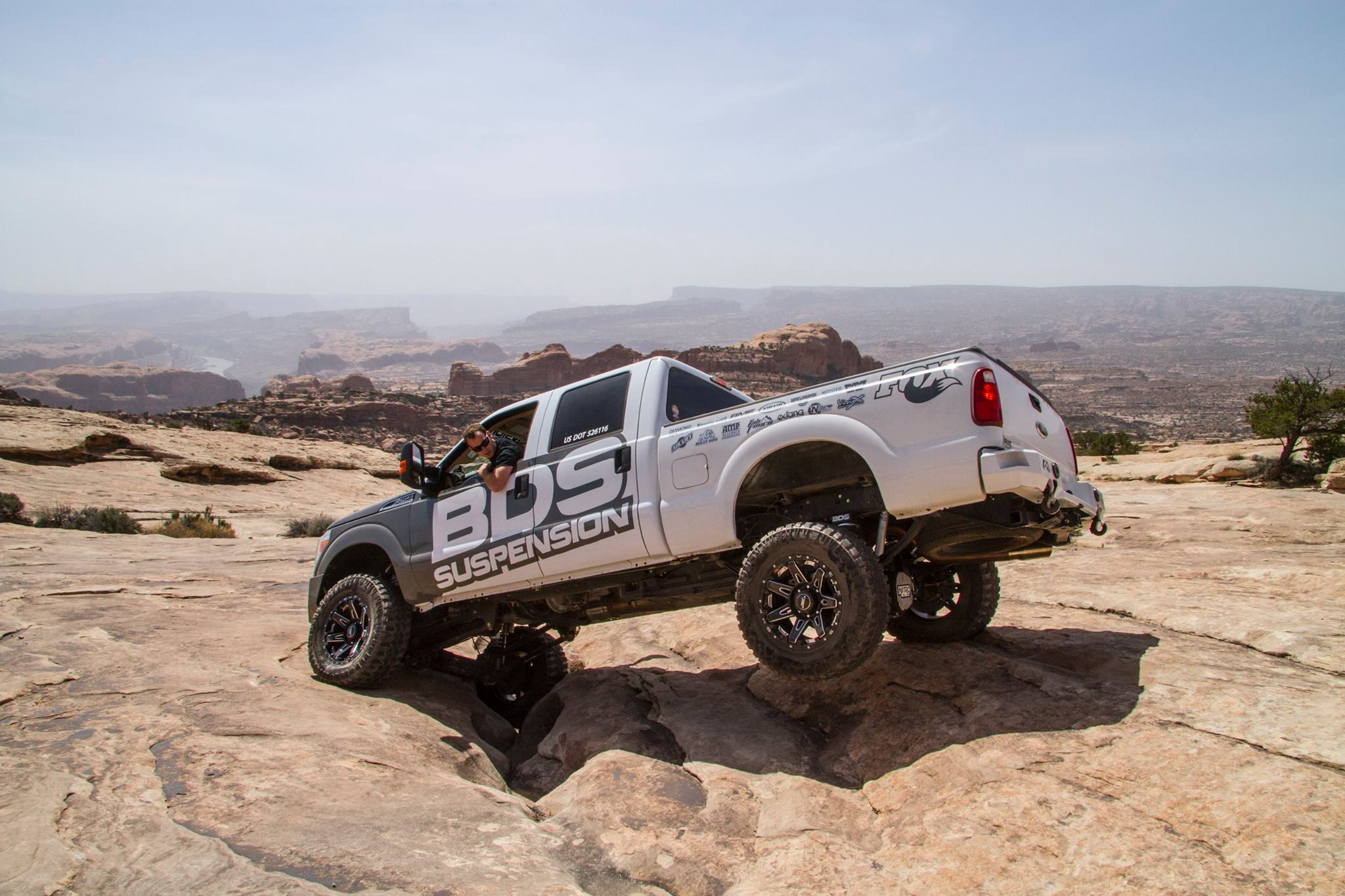 Ford F250 rock crawler - Photo by BDS Suspensions